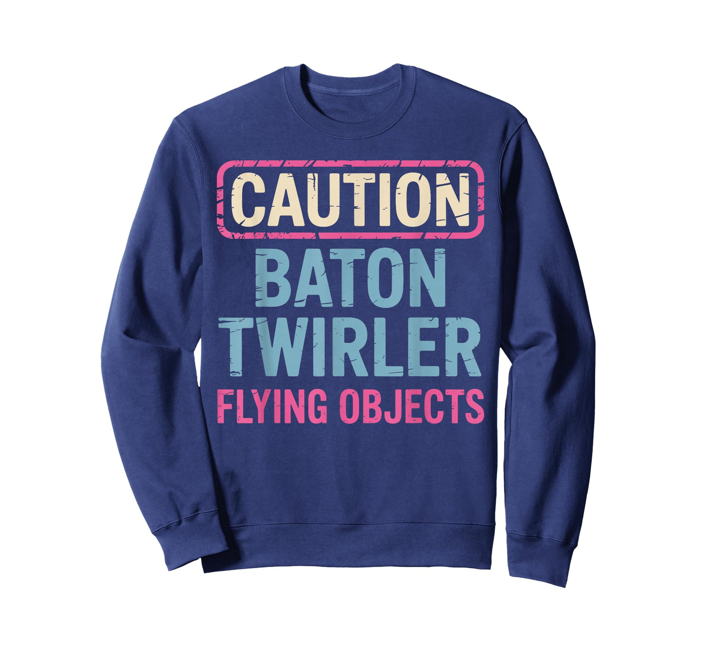Cool Baton Twirling Art for Women Girls Twirl Baton Twirler T-Shirt