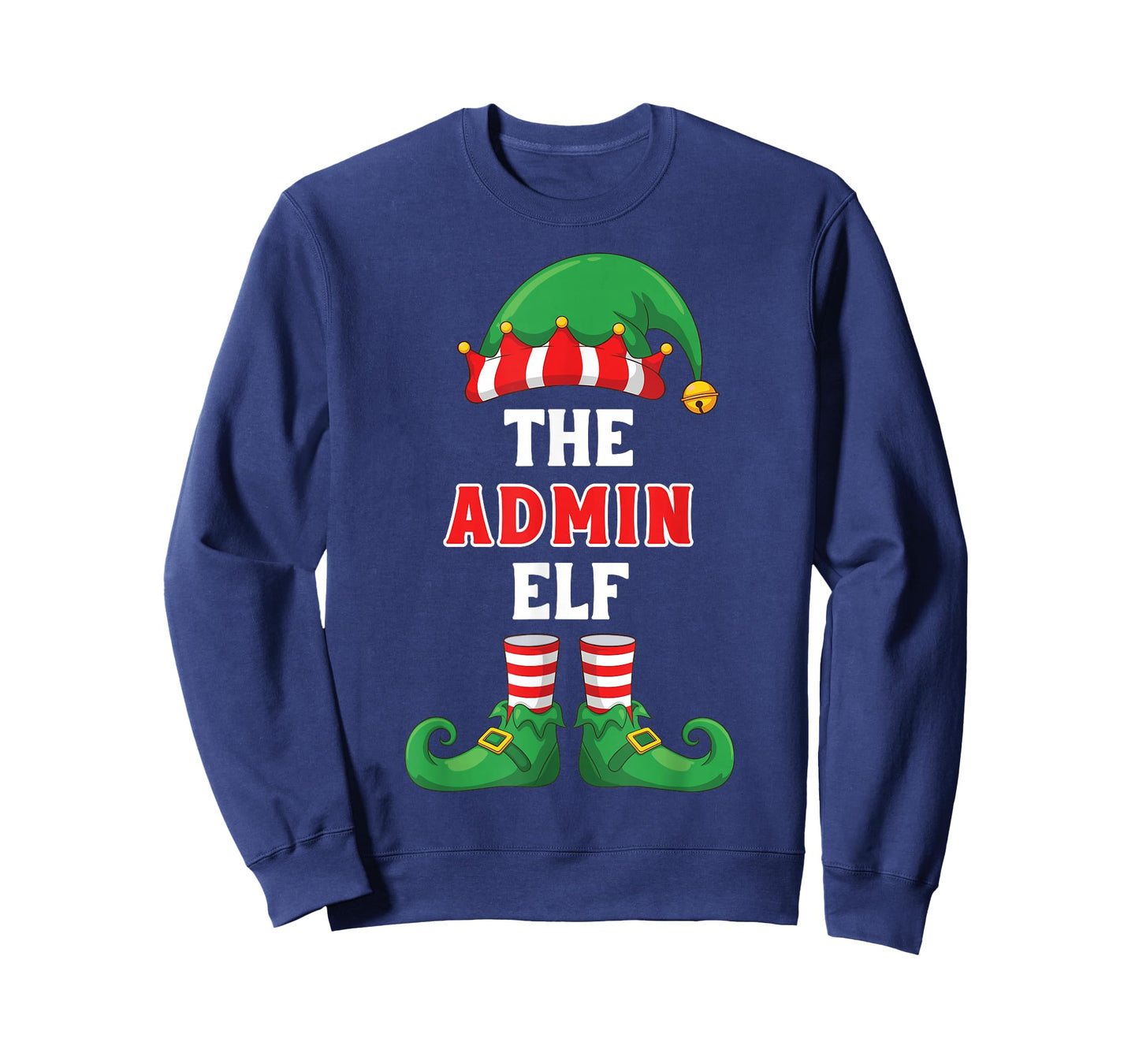 The Admin Elf Christmas Administrative Assistant Secretary T-Shirt