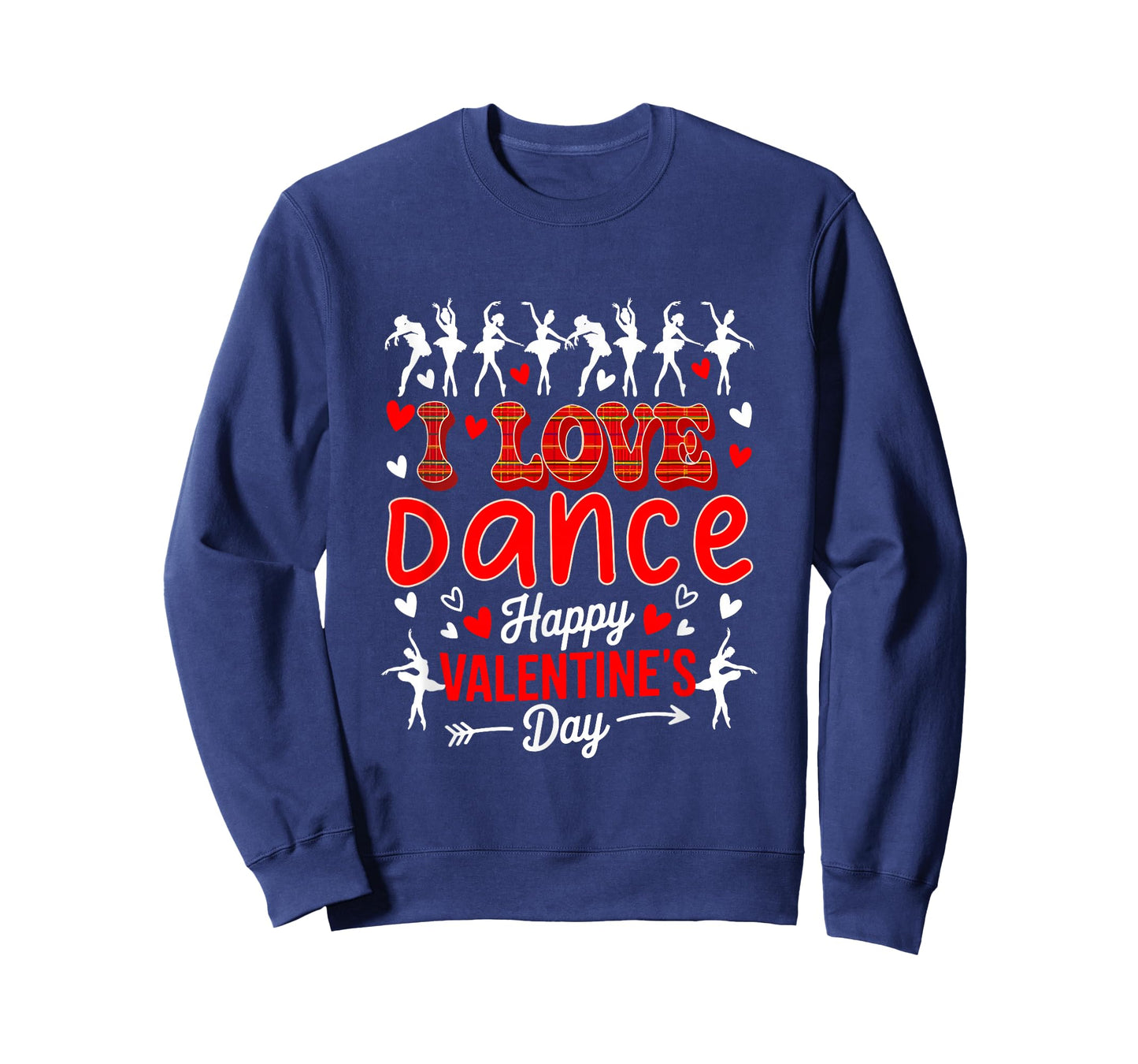 Love Dance Happy Valentine's Day Dance Teacher Students T-Shirt