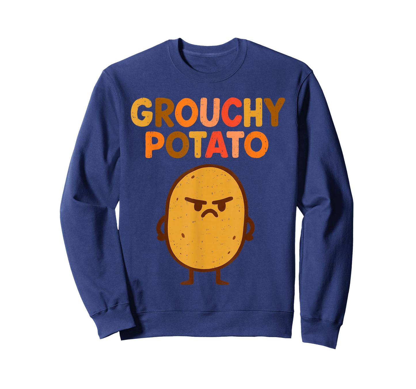 Funny Grouchy Potato Sweet Potato Couple Matching T-Shirt