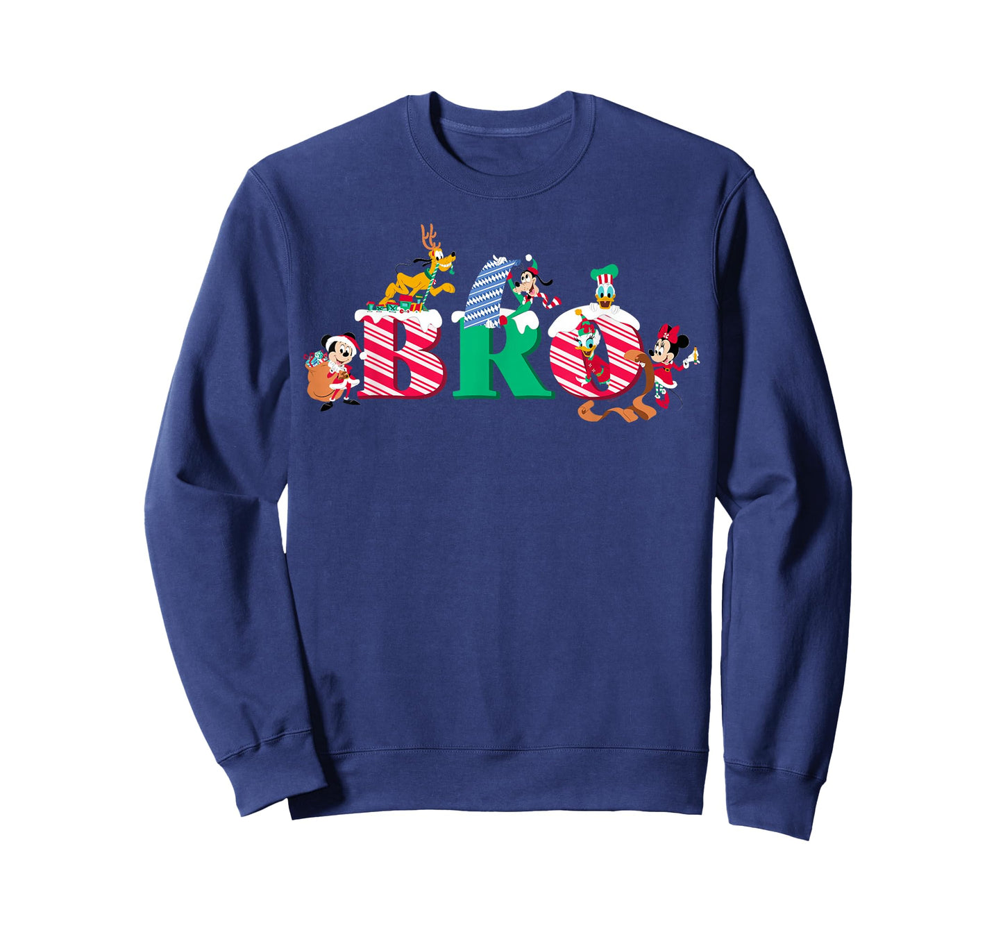 Disney Bro Candy Cane Holiday Christmas Family Trip Gift T-Shirt