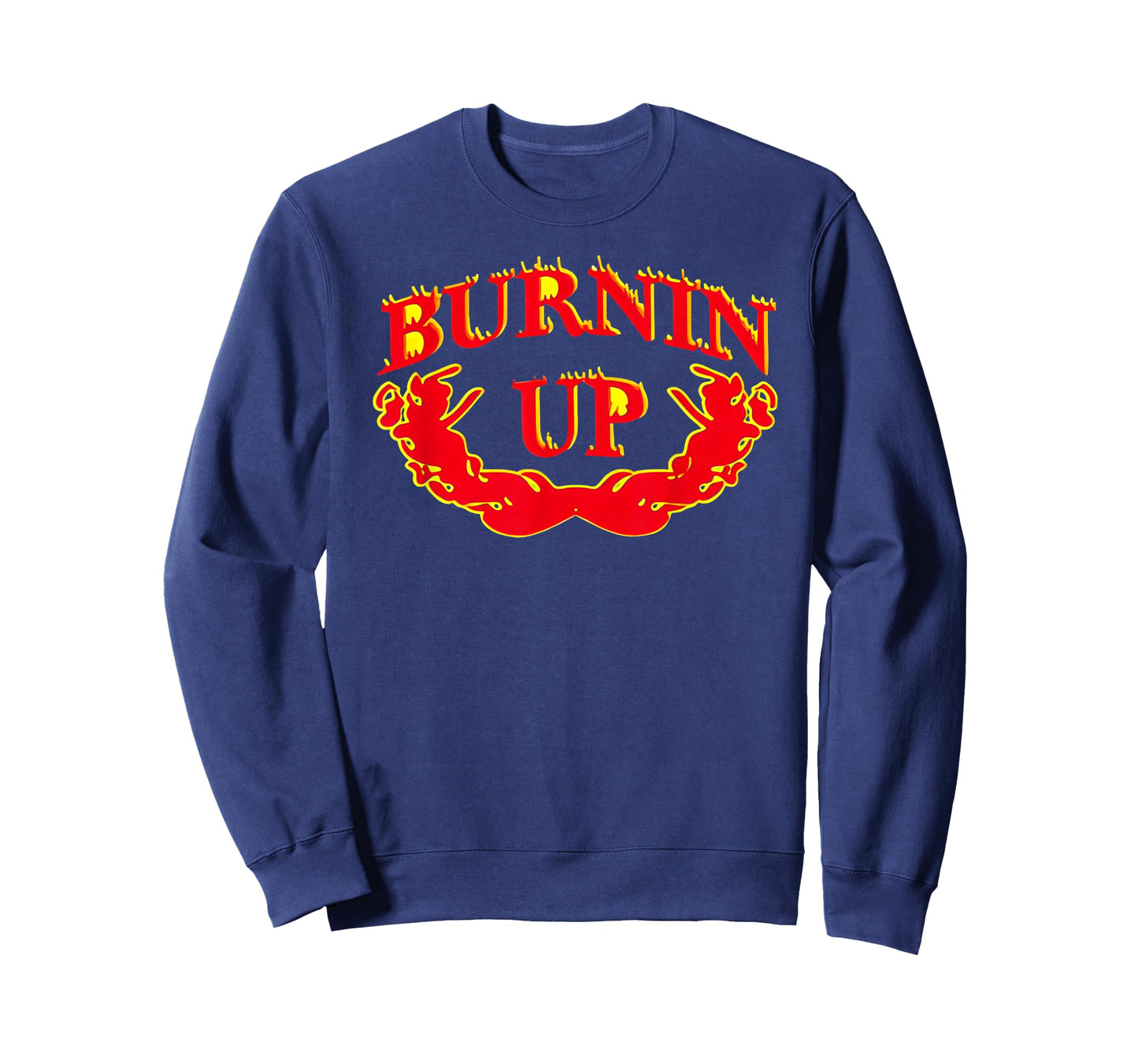 Burnin Up Flames Vintage T-Shirt