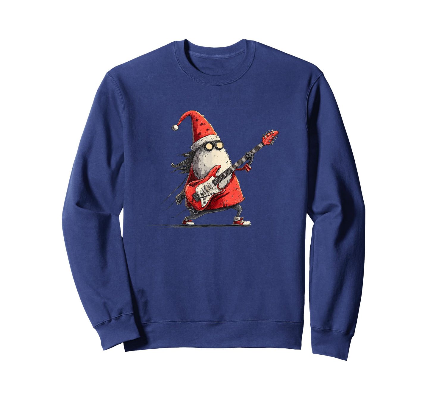 Christmas Electric Guitar Costume for Santa Claus Lovers T-Shirt