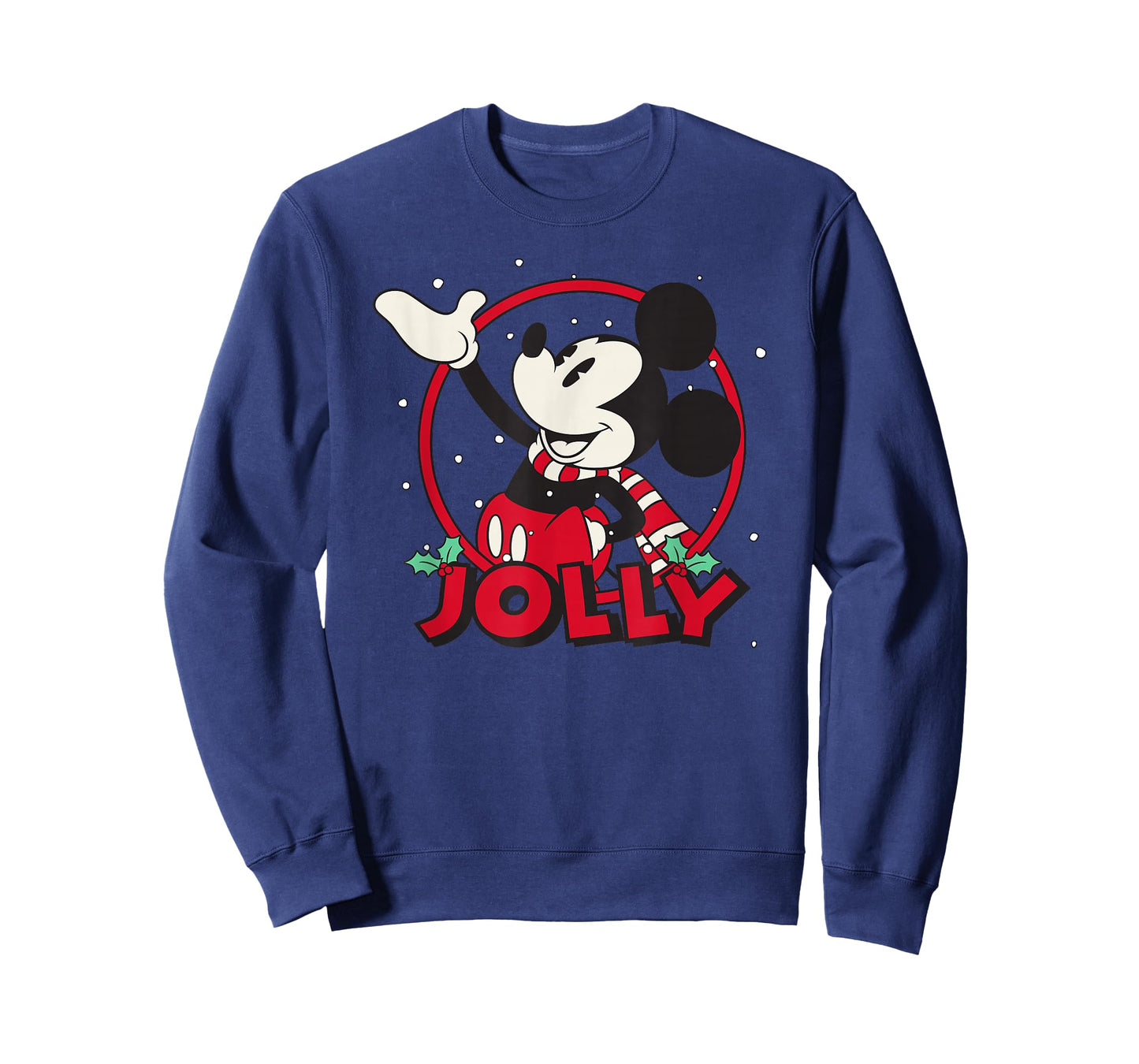 Disney Mickey and Friends Christmas Jolly Mickey Portrait T-Shirt