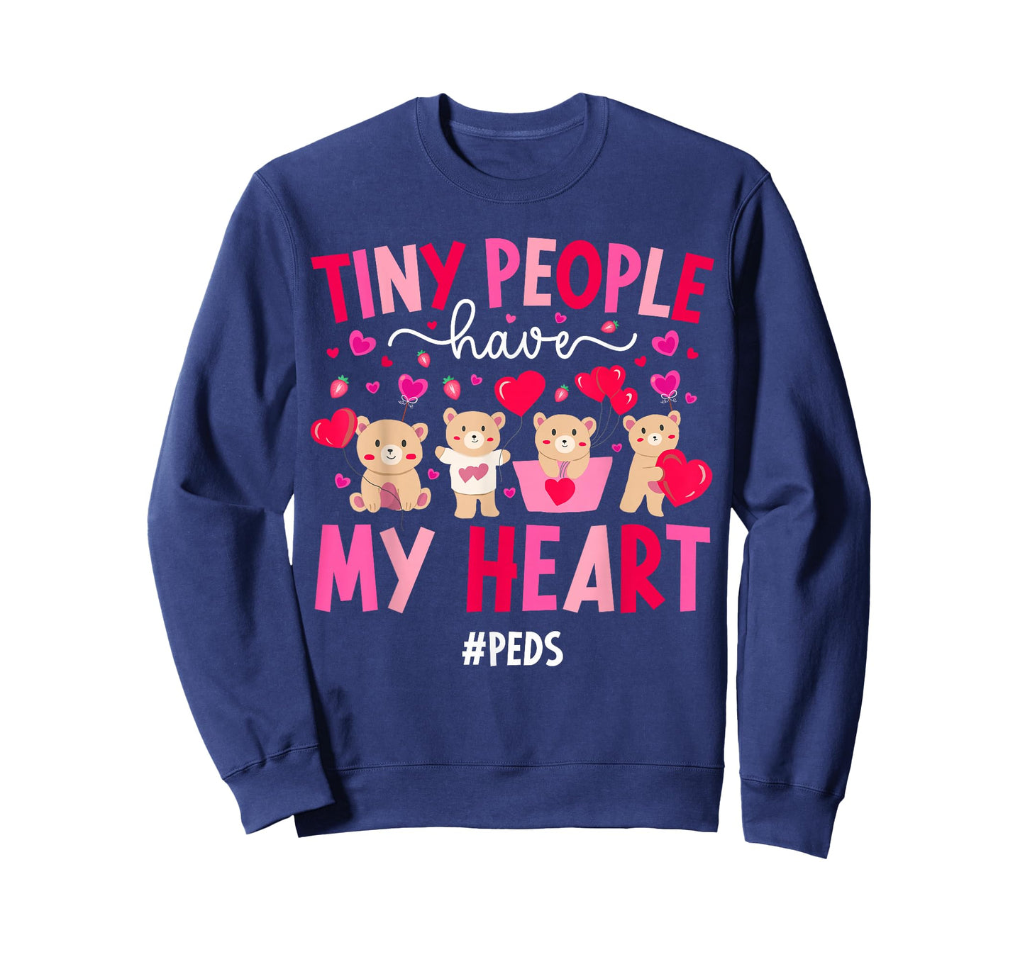 Valentine Peds Nurse Valentines Day Pediatric Nurse T-Shirt