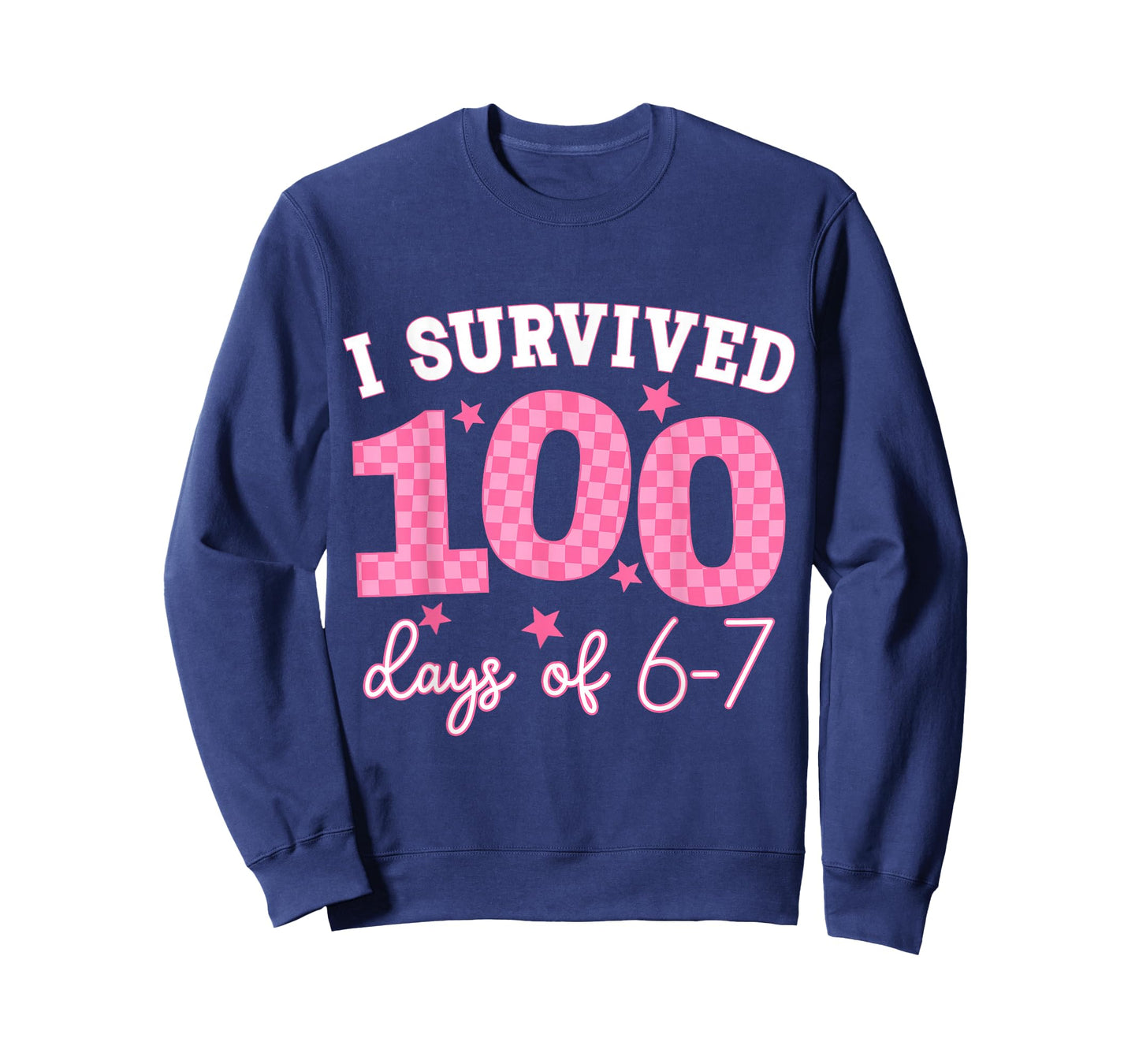 I Survived 100 Days of 6-7 Meme 67 Six Seven Teacher Kids T-Shirt