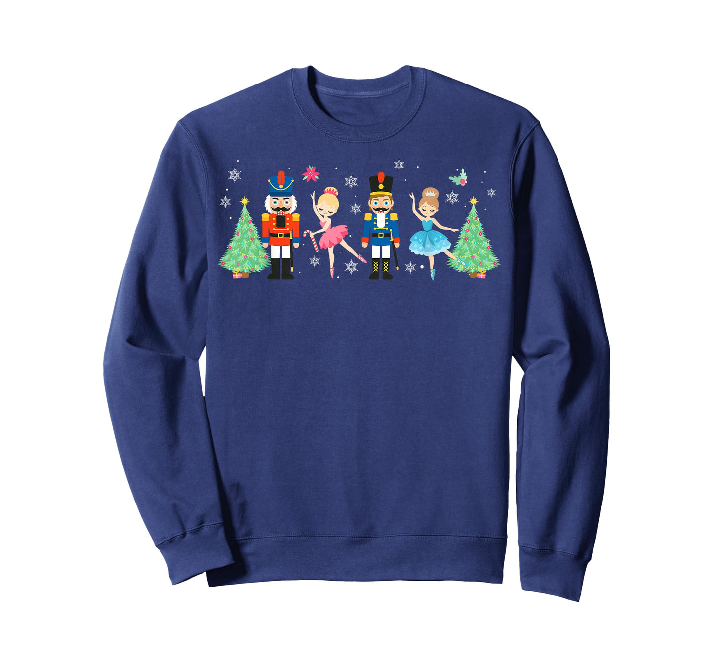 Nutcracker Squad Ballet Dance Merry Christmas Women Kid Girl T-Shirt