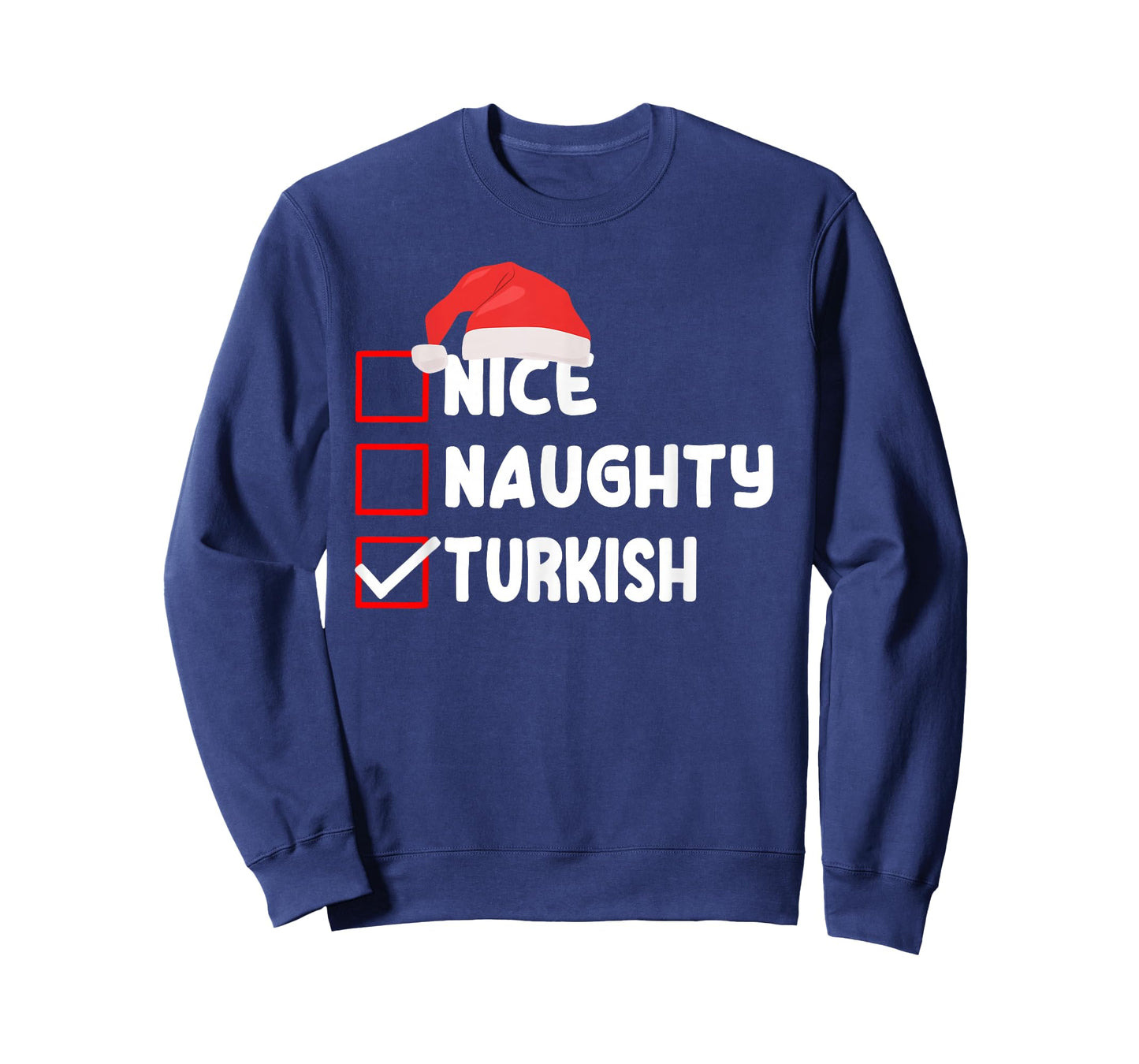 Funny Turkish Christmas Saying Turkiye Xmas Design T-Shirt