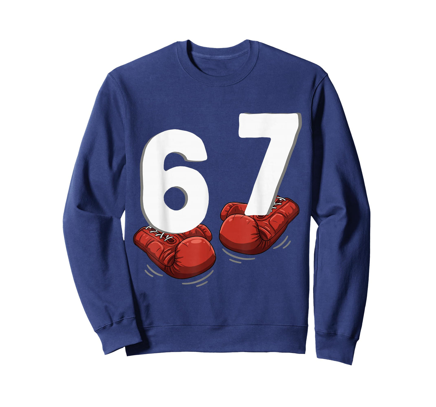 67 Number Boxing Gloves Gen Z Alpha Boxer Training Boy Girl T-Shirt