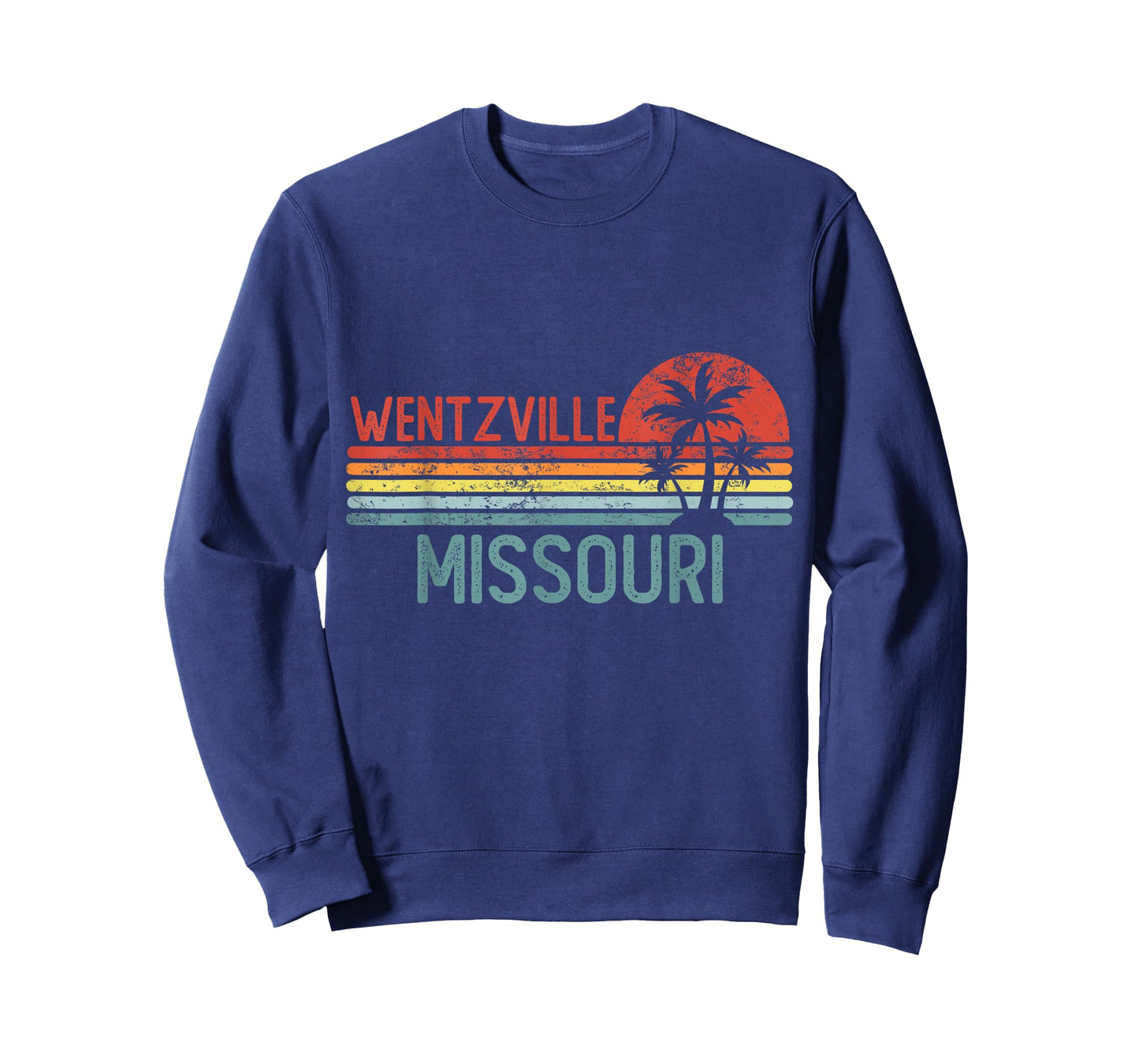 Wentzville Missouri Funny USA City Trip Home Roots T-Shirt
