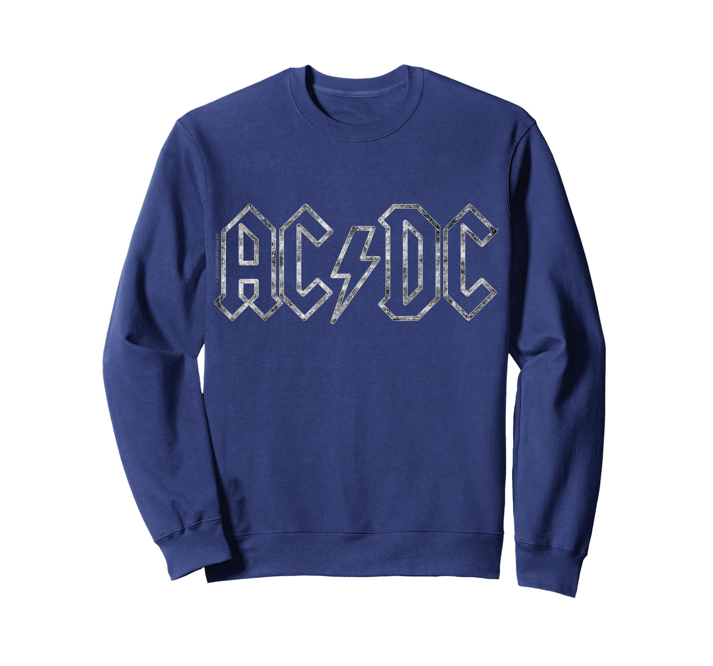 Official AC/DC Jagged Logo Black Classic Rock Band Music T-Shirt