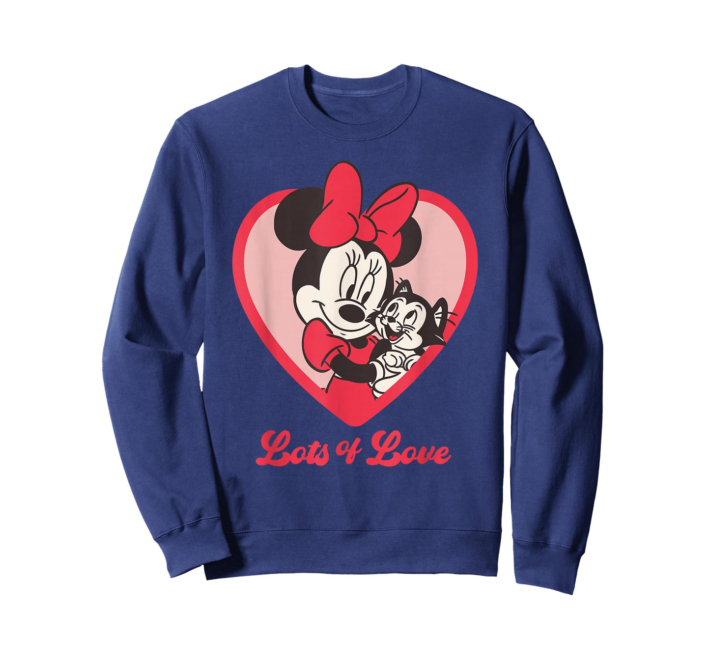 Disney Minnie Mouse Lots of Love Minnie & Figaro The Cat T-Shirt