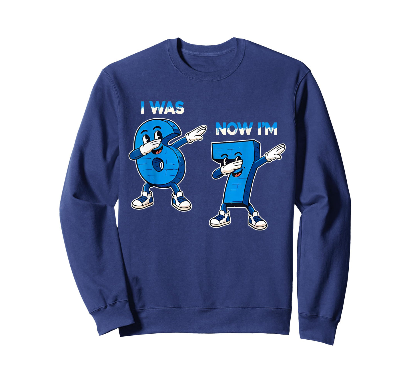 I was 6 Now I'm 7 Funny Six Seven 67 Meme Kids 7th Birthday T-Shirt