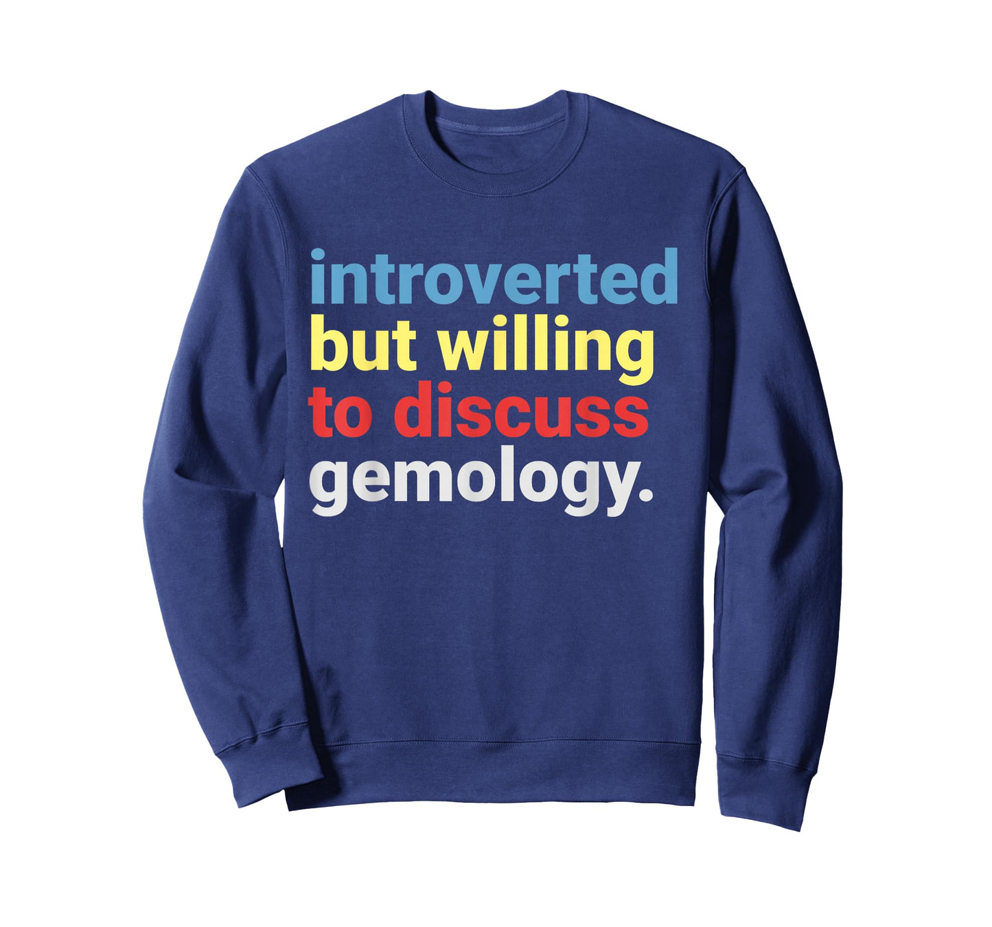 Retro Introverted But Gemology Lover Funny T-Shirt