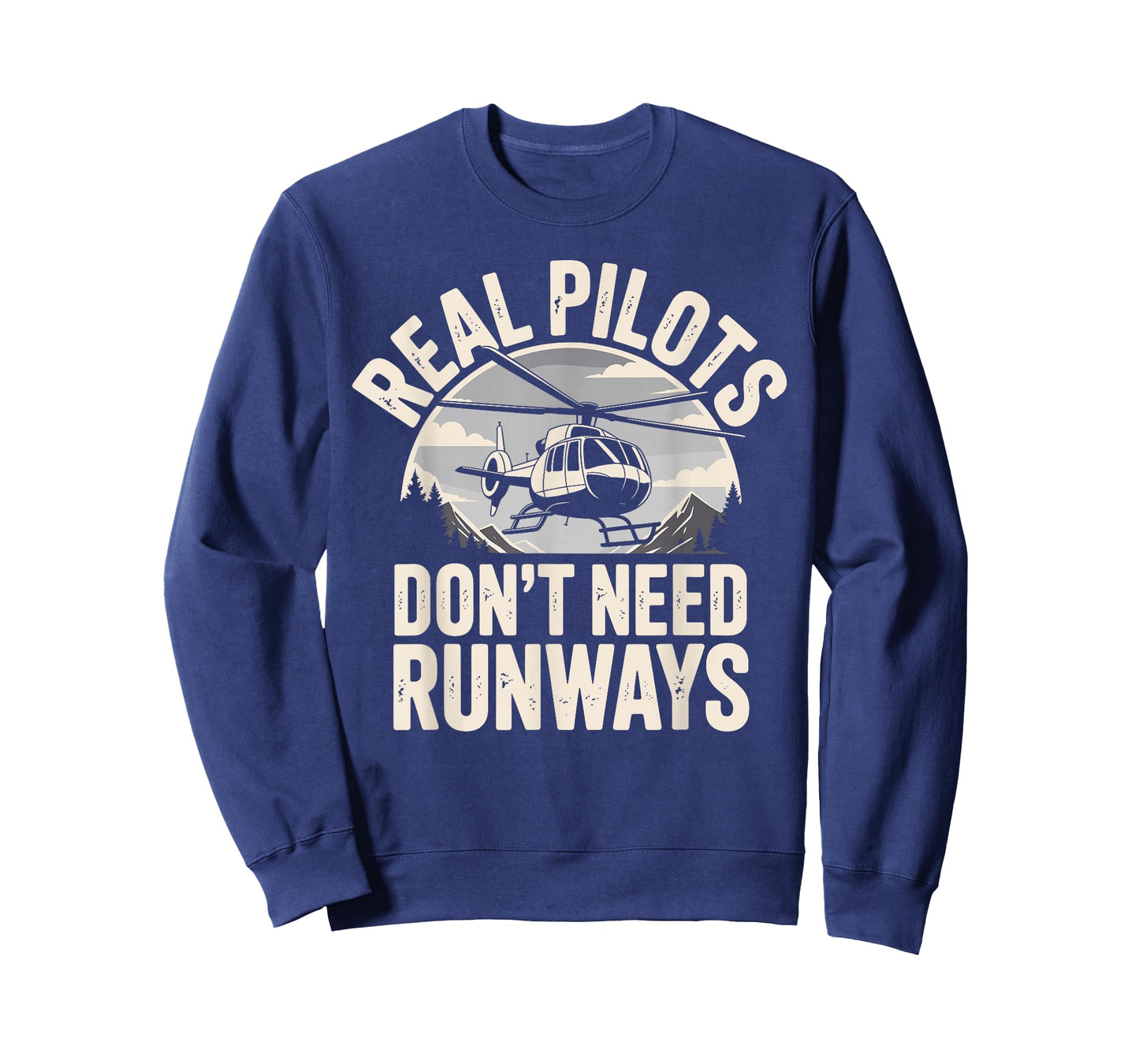 Funny Helicopter Pilot Art for Men Women Flying Helicopter T-Shirt