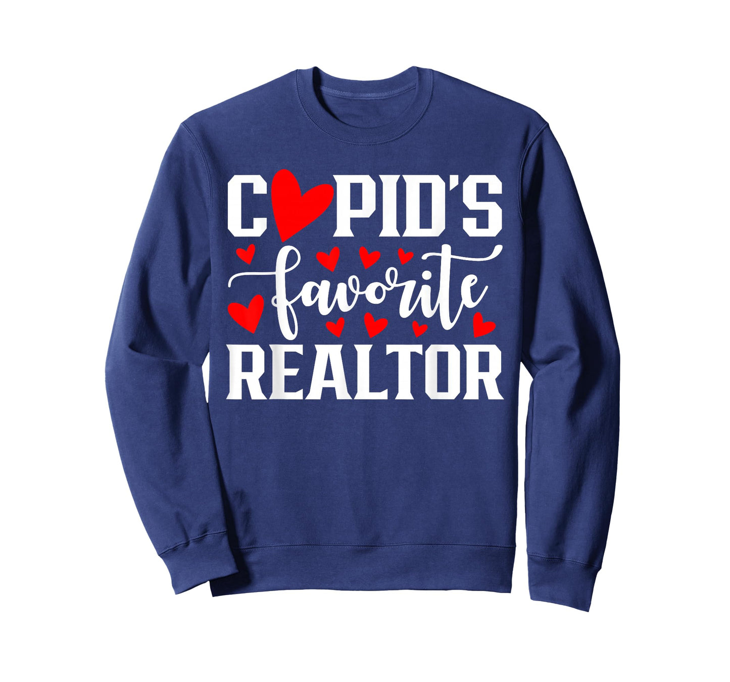 Cupid's Favorite Realtor Cute Heart Valentine's Day T-Shirt