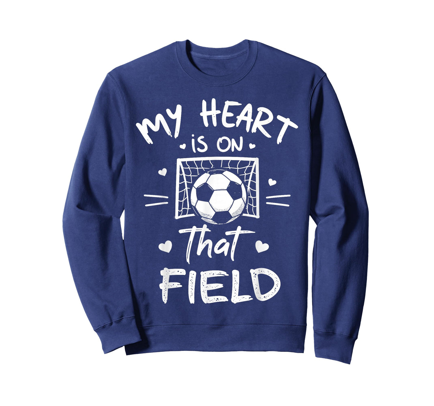 My Heart is on That Field Soccer Player Fan Mom Grandma Tee T-Shirt