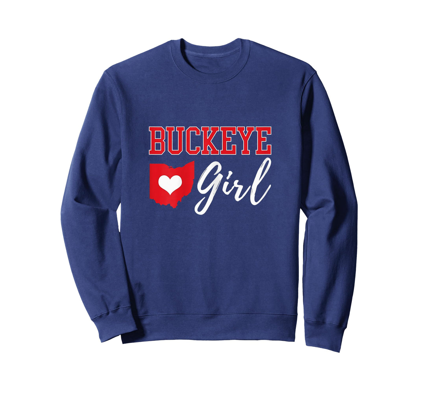 Buckeye Girl Ohio Home Heart State T-Shirt
