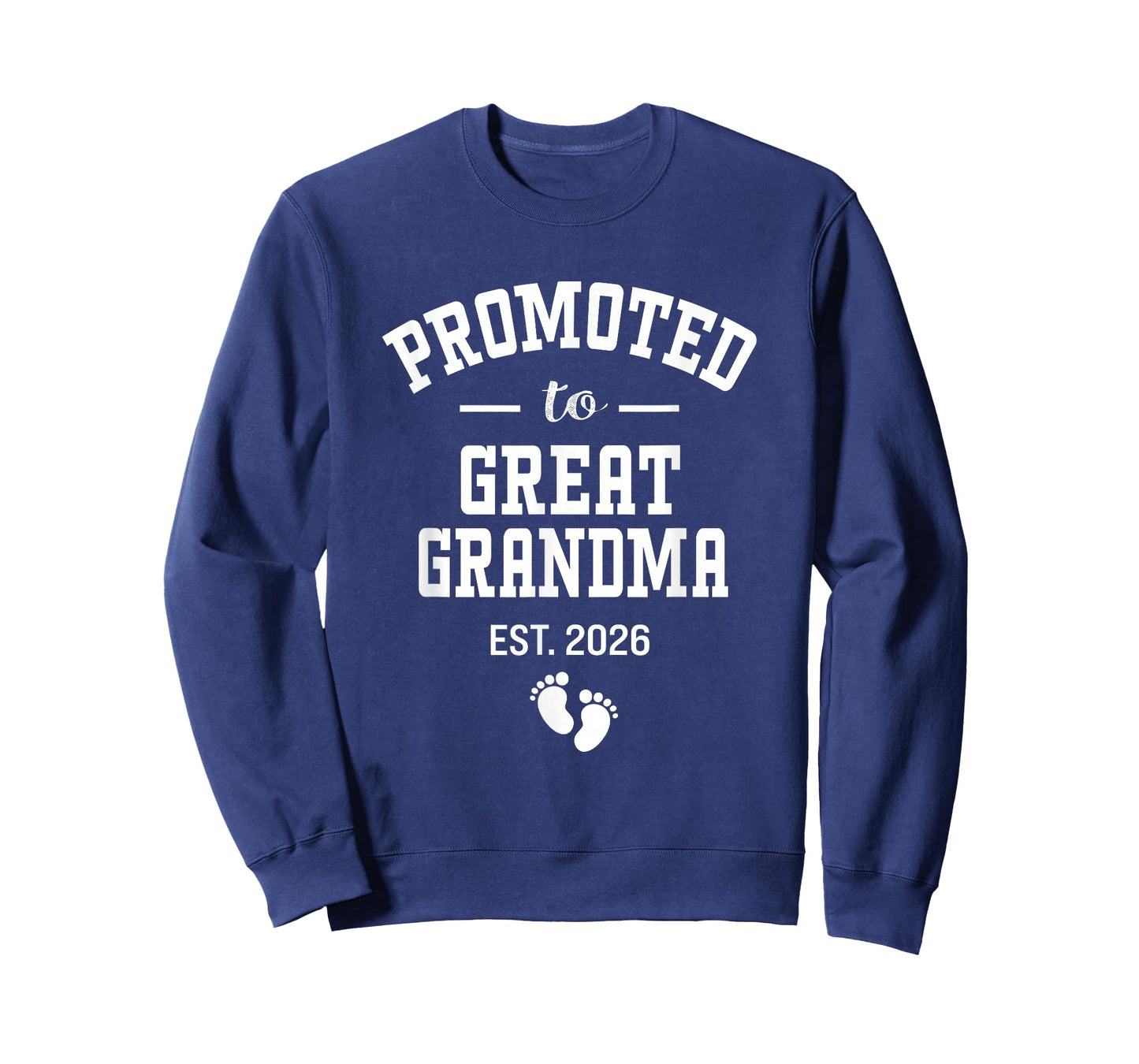 Promoted to Great Grandma 2026 First Time Grandmother Women T-Shirt