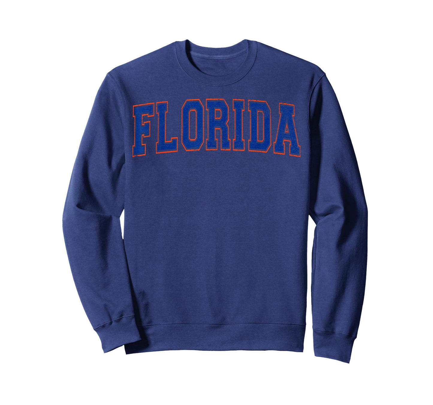 Florida Varsity Style Text Orange Sports Athletic Jersey .. T-Shirt