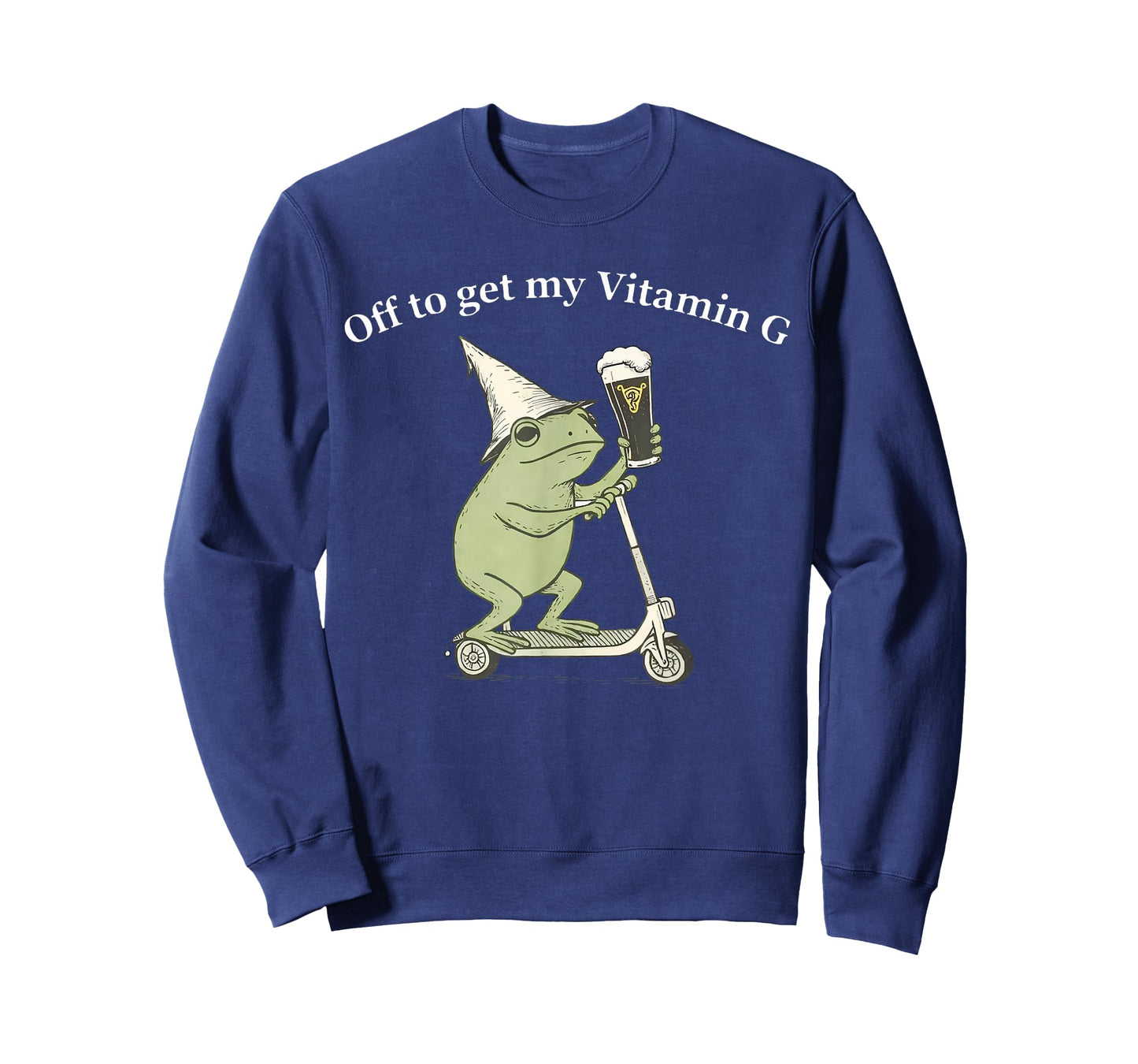 Funny St Patrick's Day Beer Frog Off to Get My Vitamin G T-Shirt