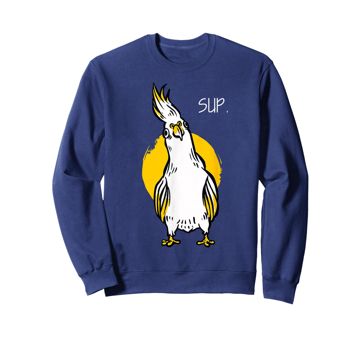 Funny Sup Cockatiel Parrot Bird Animal Lover Mom Dad T-Shirt