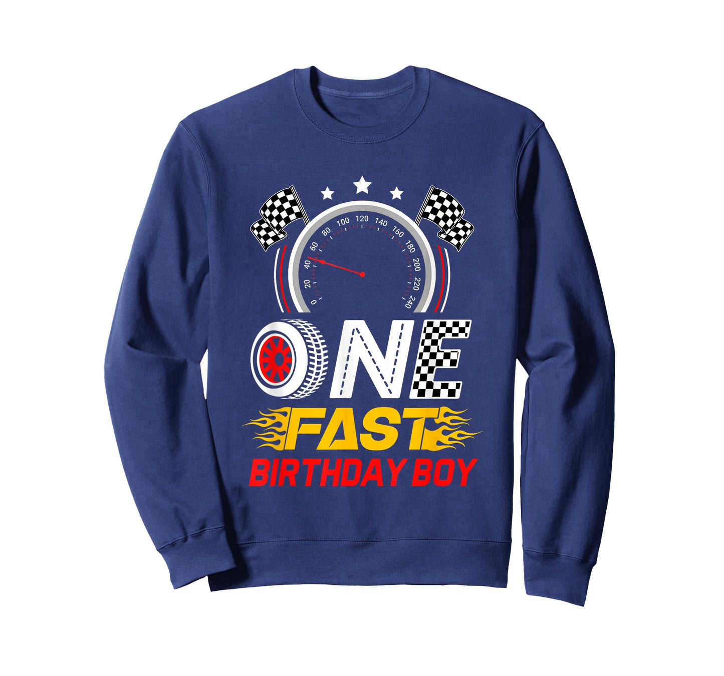 1St Birthday Racer One Fast Birthday Boy Race Car T-Shirt