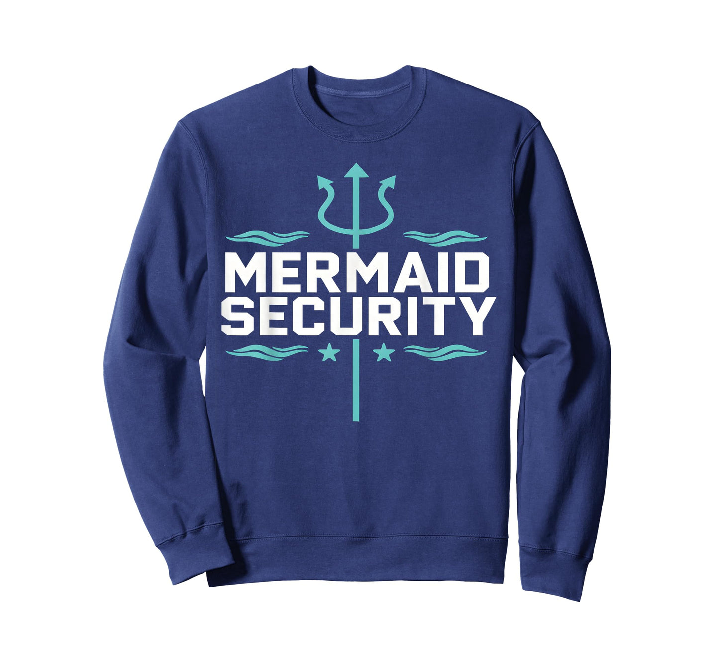 Mermaid Security Dad Mermaid Family Mermaid Squad for Boys T-Shirt