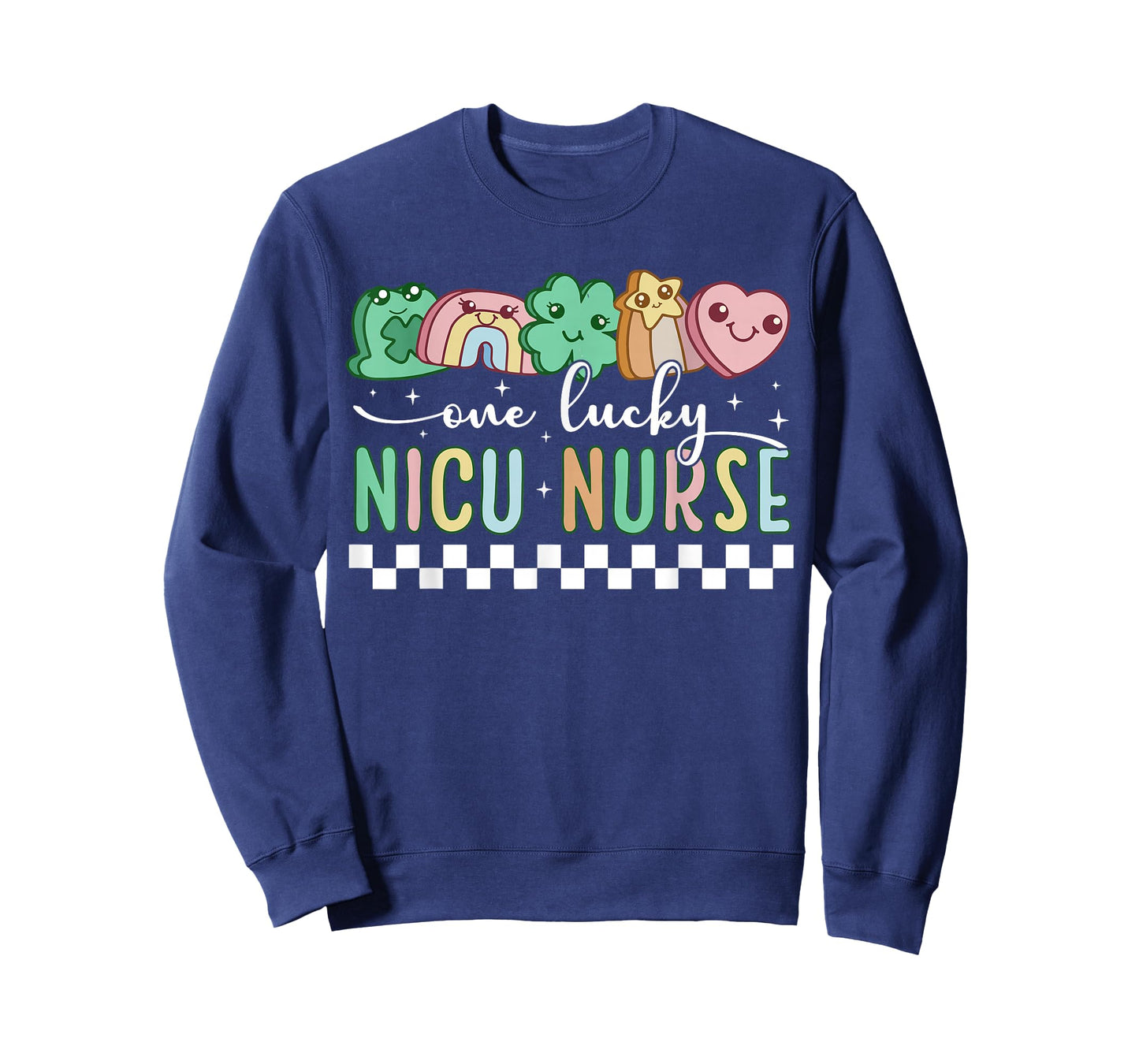 One Lucky NICU Nurse St Patricks Cutest Charms Neonatal Care T-Shirt
