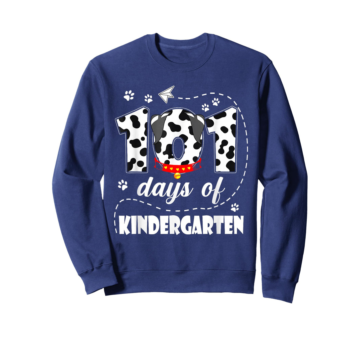 101 Days Kindergarten School 100 Days Dog 100th Day Students T-Shirt