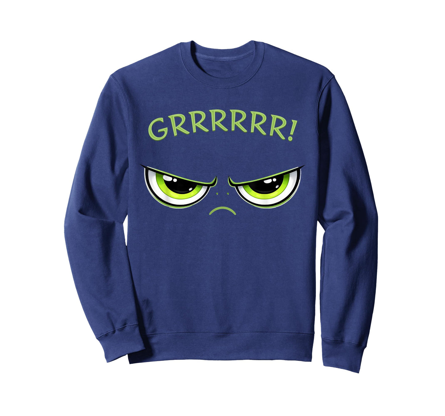 The Green Sour Grape Grrrrrrr Boys Girl Kids Costume T-Shirt