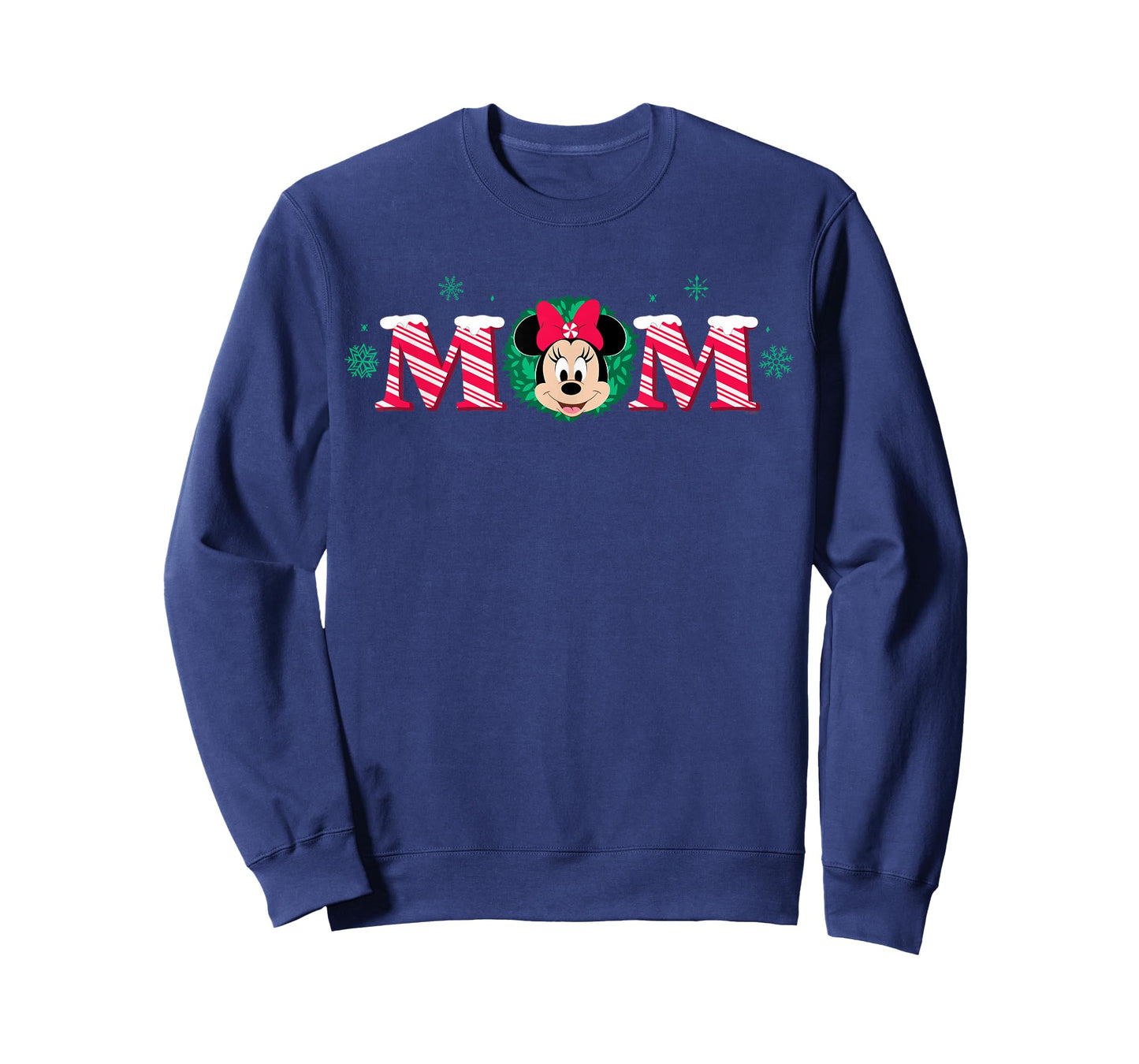 Disney Mom Candy Cane Holiday Christmas Family Trip Gift T-Shirt