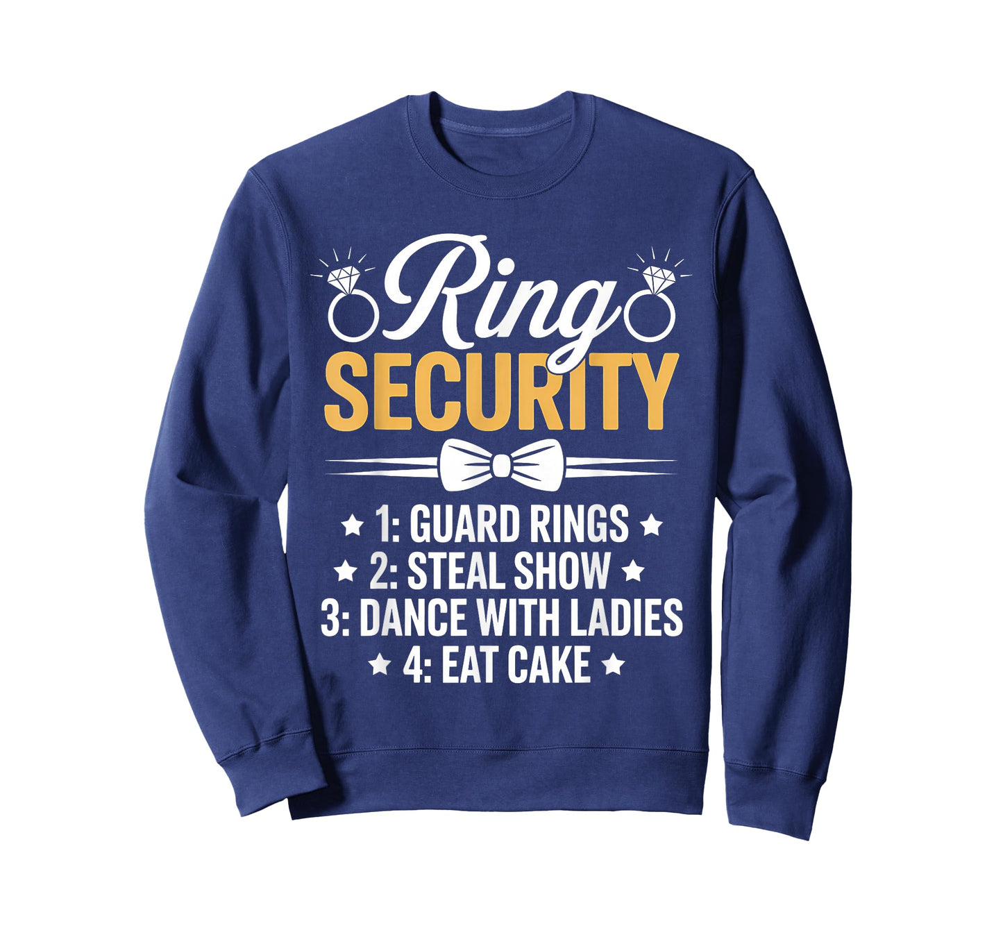 Ring Security Wedding Party Funny Ring Bearer T-Shirt