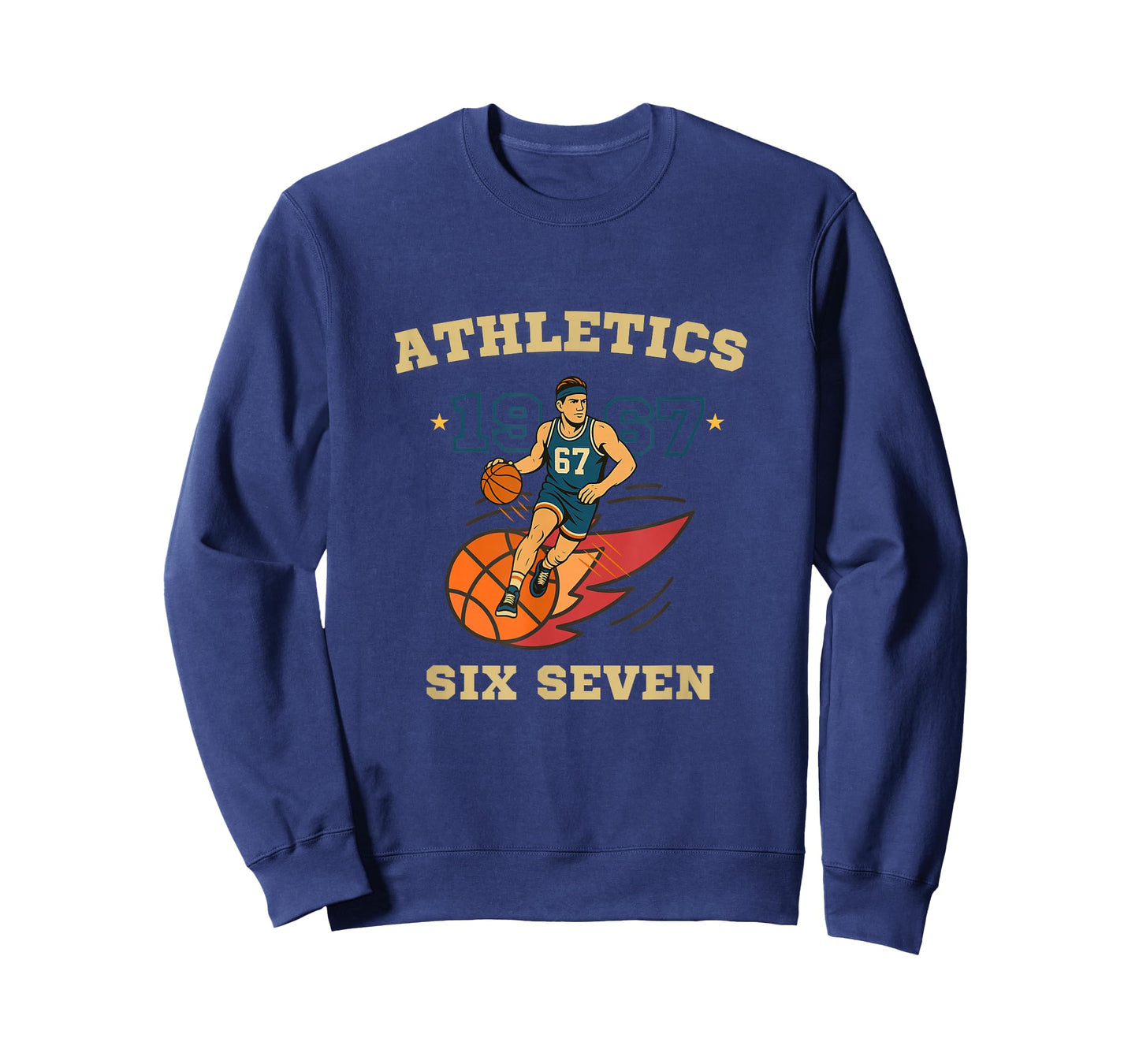 67 Basketball Alpha Gen - Basketball Lover Six Seven Meme T-Shirt