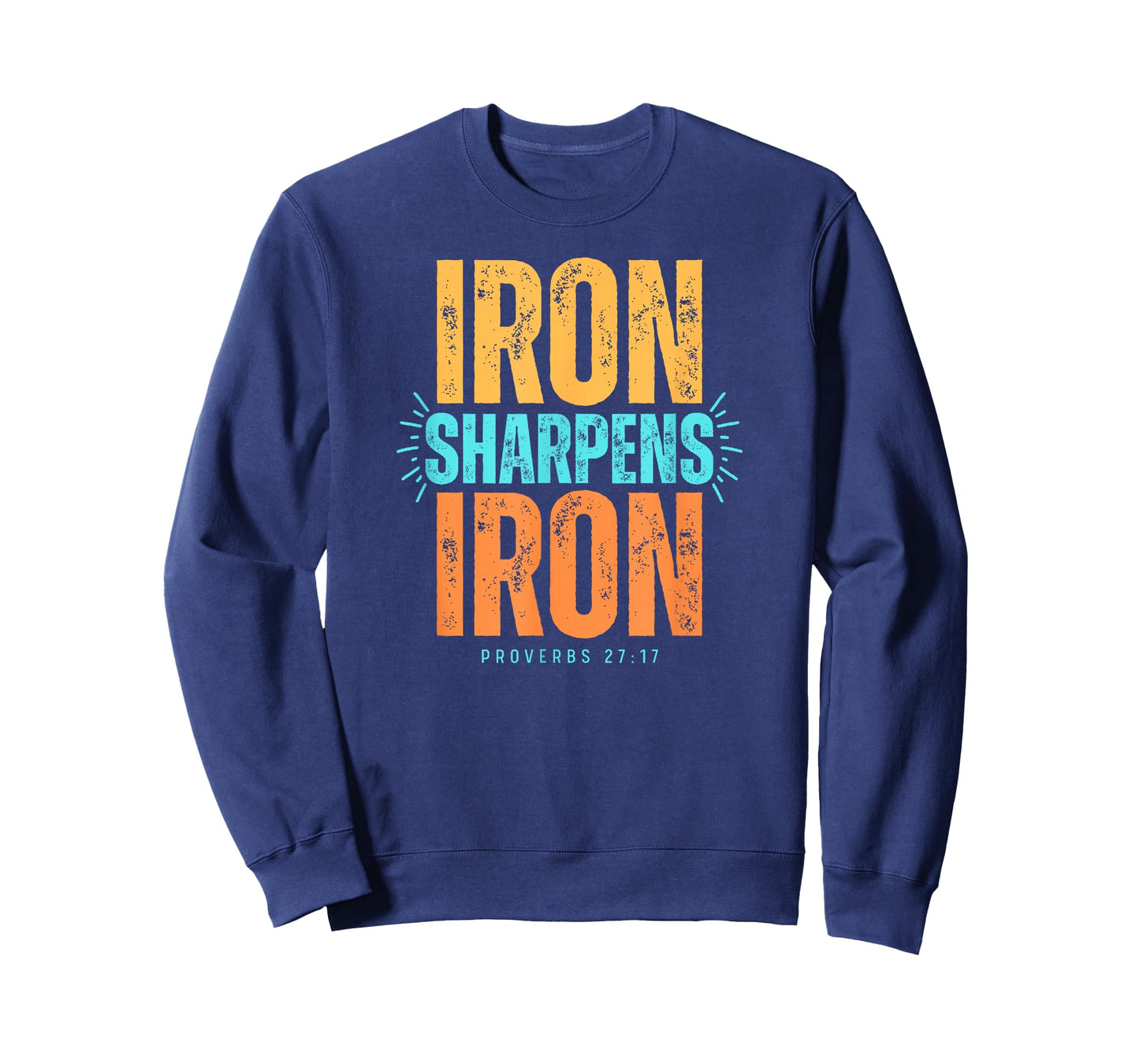 Iron Sharpens Proverbs Faith Unisex T-Shirt