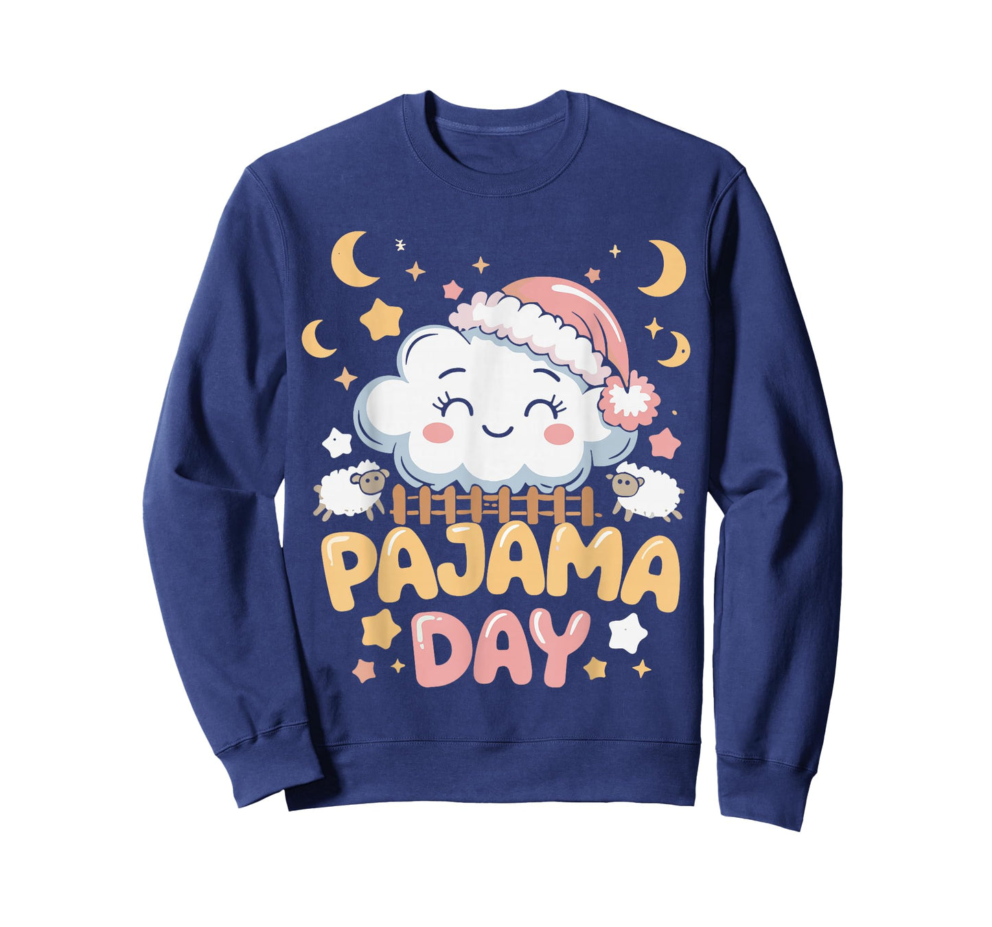 Teacher Pajama Day Shirt, Funny Cloud Sleepover School T-Shirt