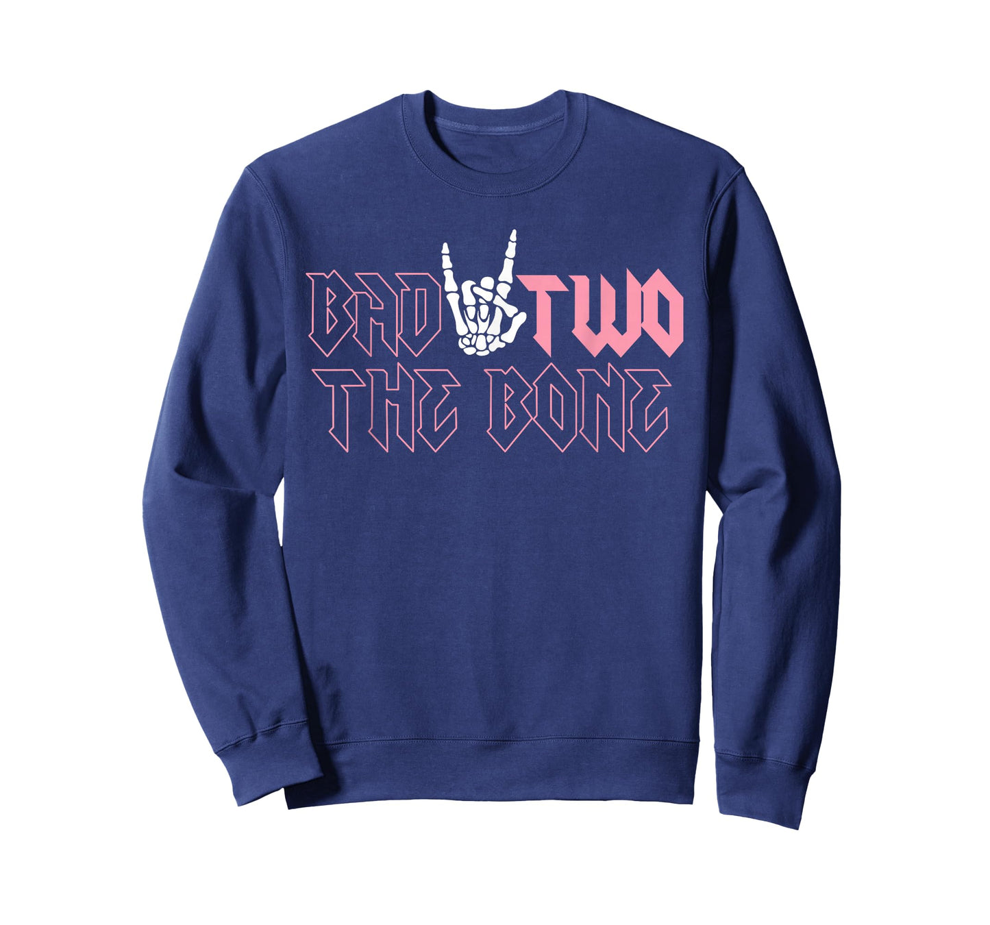 Bad Two The Bone Pink Birthday 2 Years Old Birthday T-Shirt