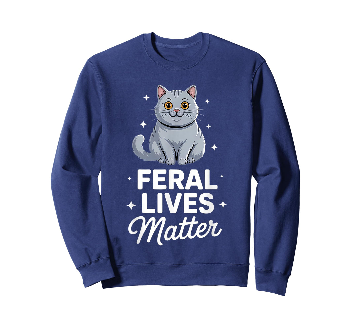 Cat Rescue Feral Lives Matter Cat Rescuer Cat Adoption T-Shirt