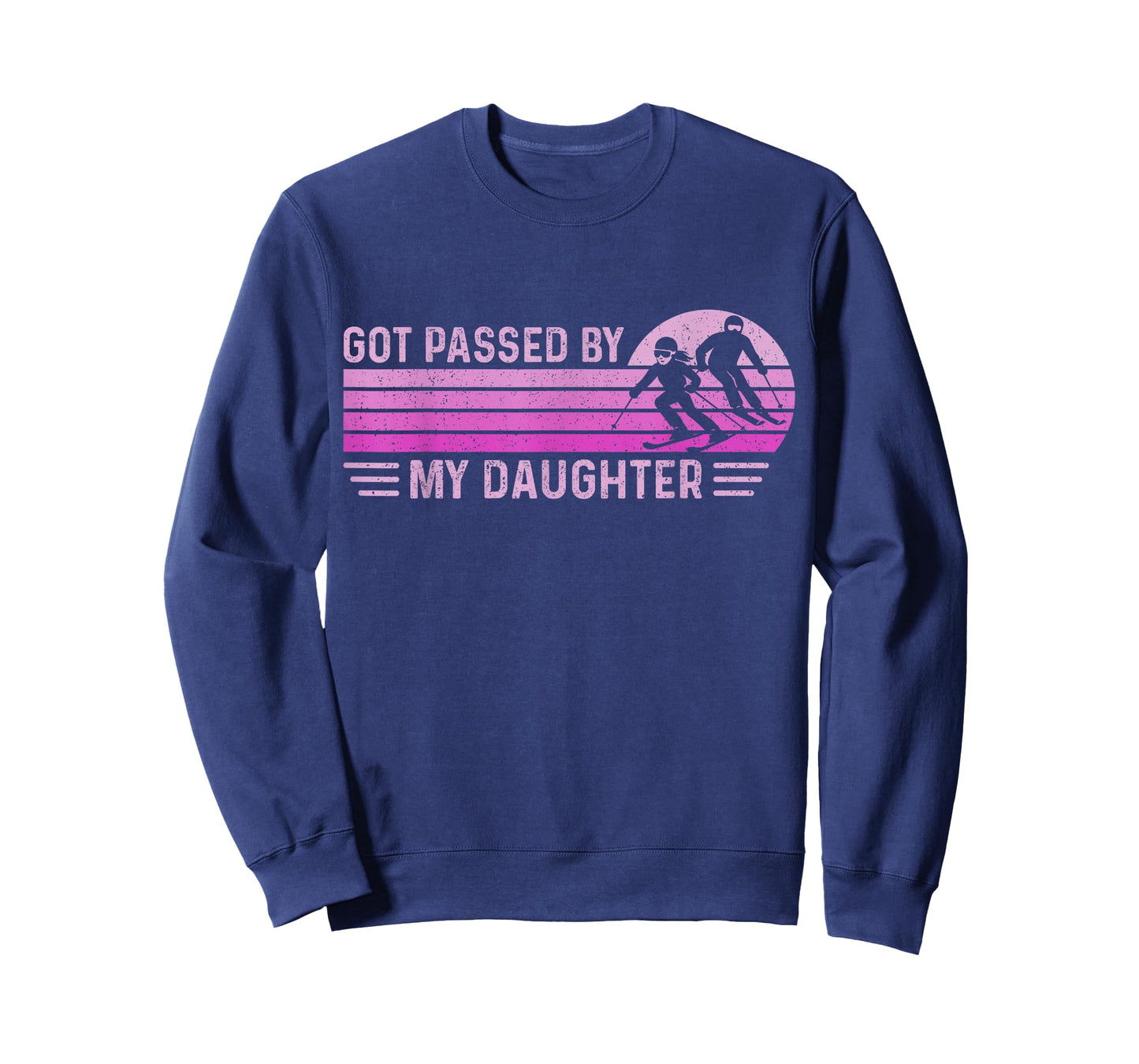 Got Passed by My Daughter Funny Skiing T-Shirt