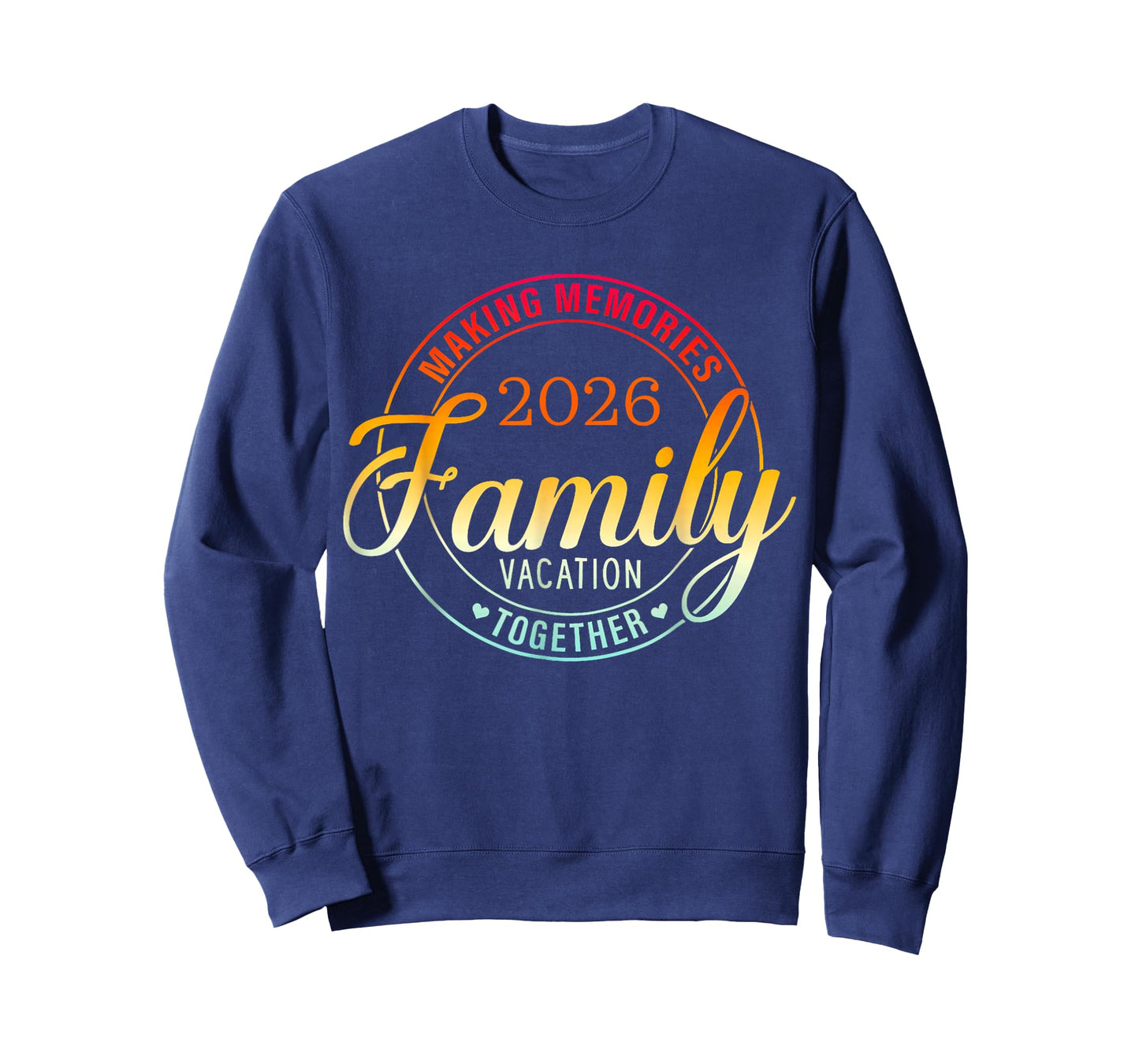 Family Vacation 2026 Family Matching Summer Vacation T-Shirt