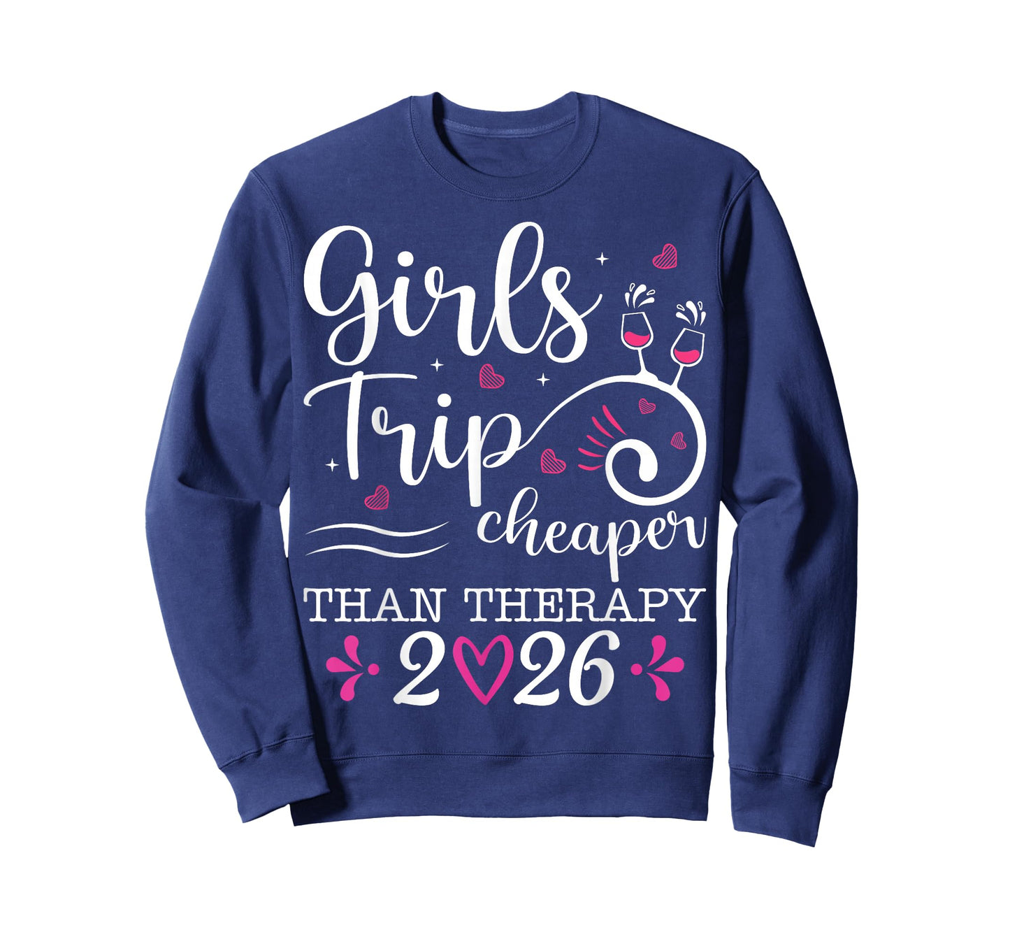 Girl's Trip 2026 Family Matching Weekend Vacay Lover Road T-Shirt