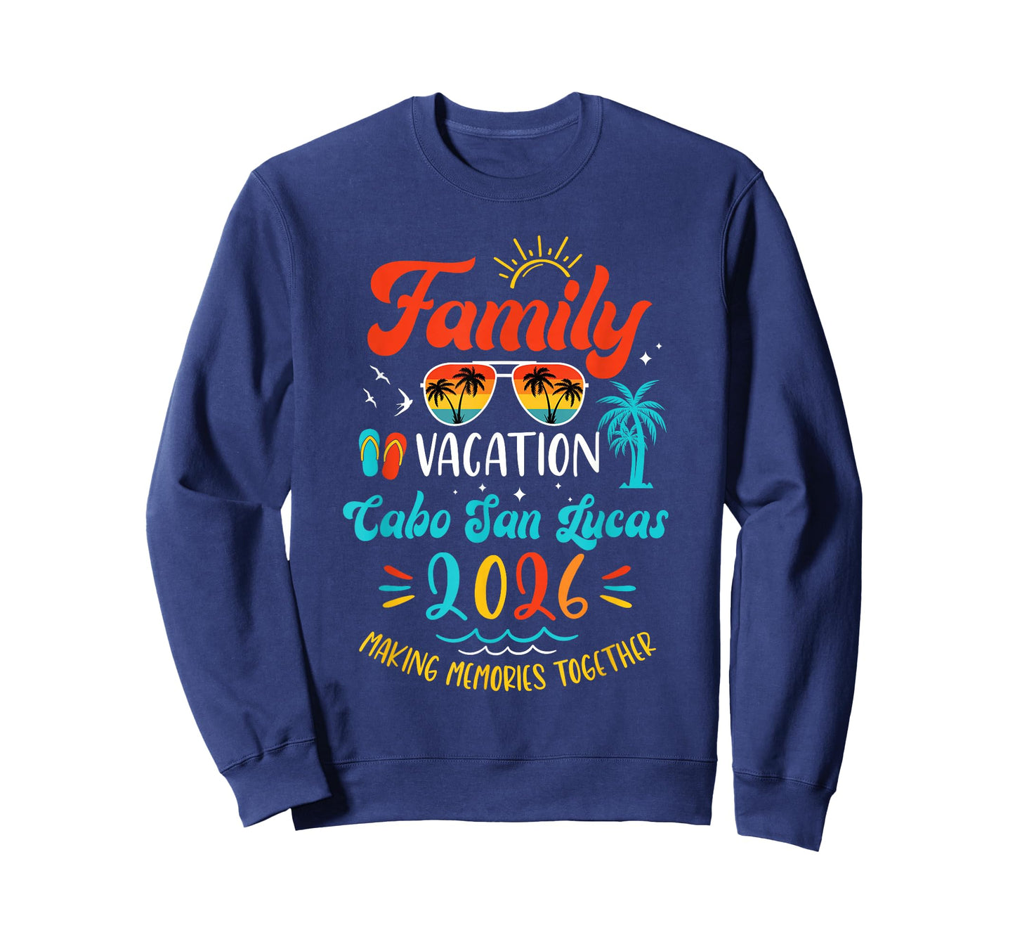 Family Vacation 2026 Cabo San Lucas Matching Summer Vacation T-Shirt
