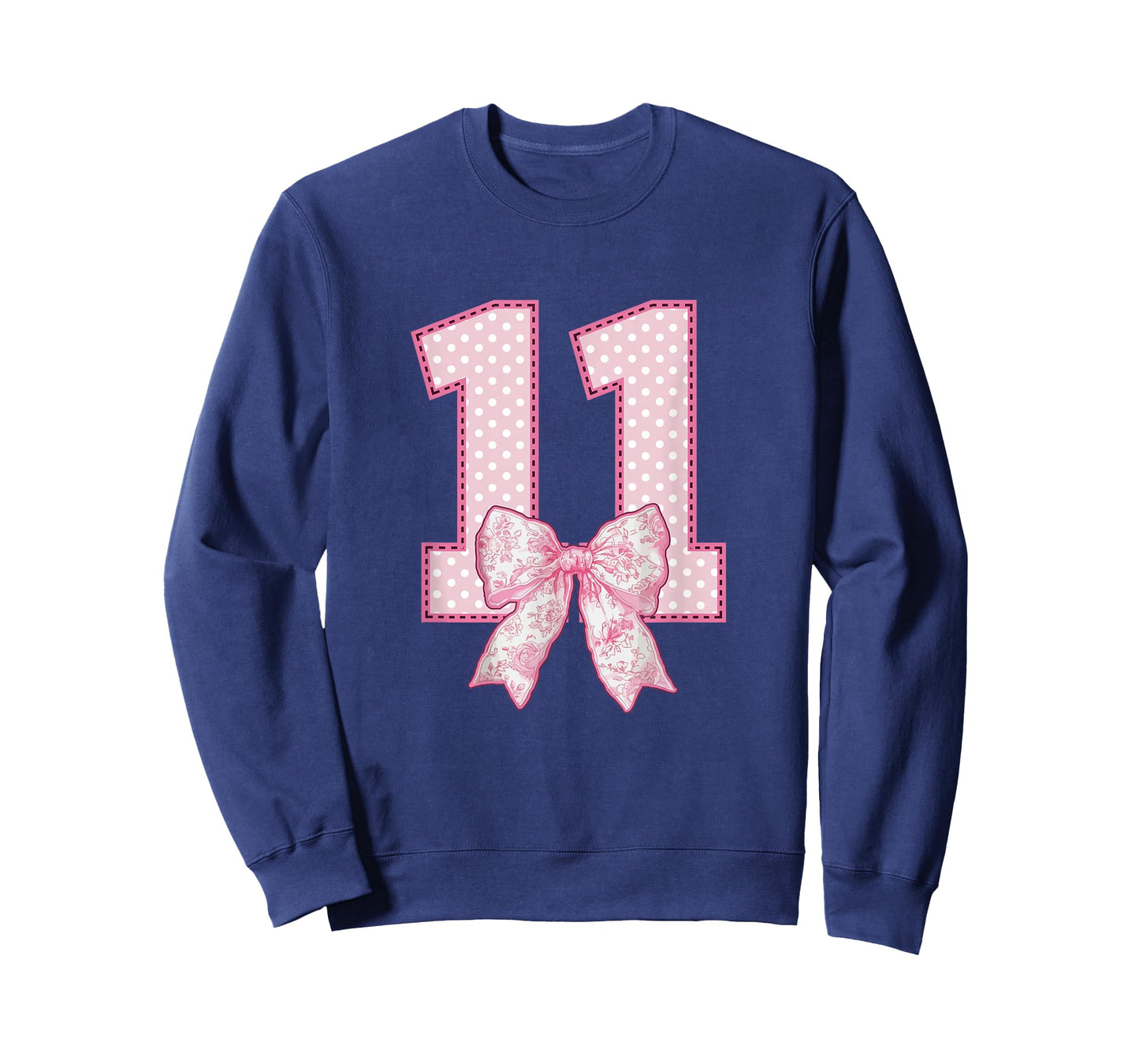 11th Birthday Shirt for Girls Coquette Bow 11 Year Old T-Shirt