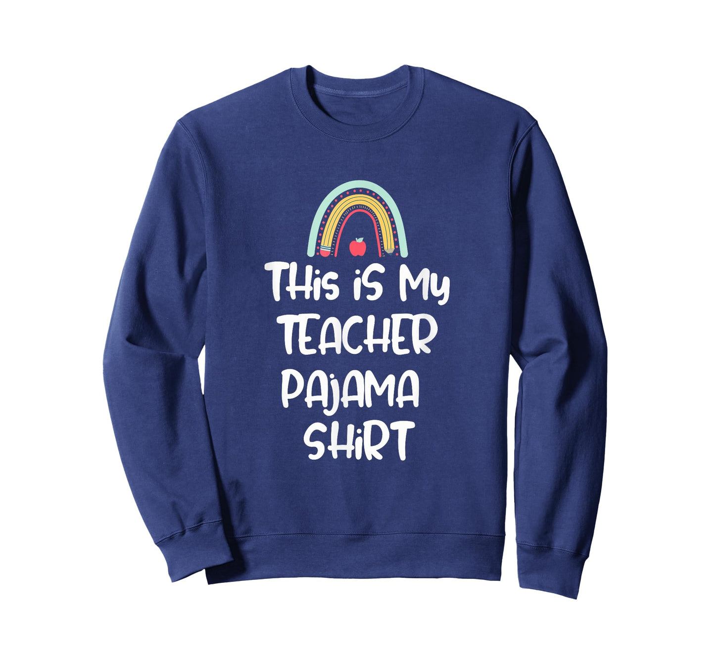 This is My Teacher Pajama Shirt, Funny Teacher Life Tee T-Shirt
