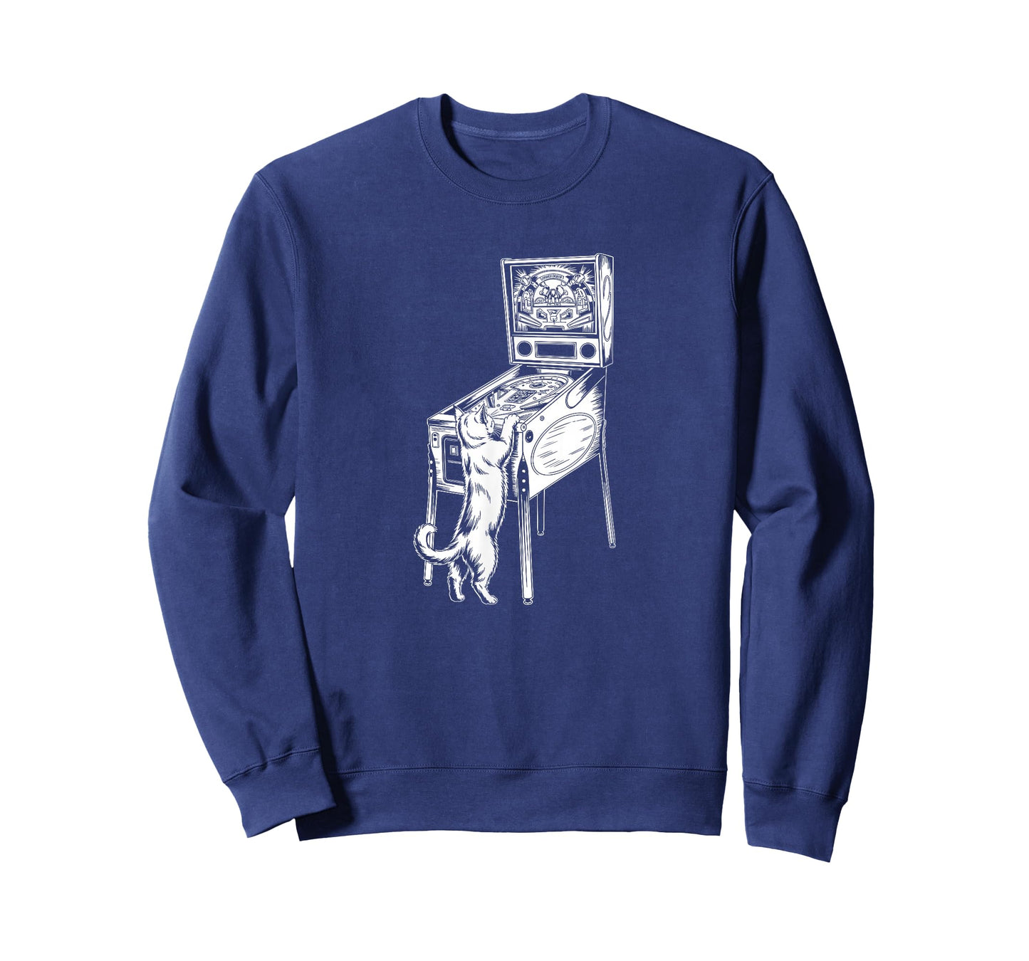Pinball Player and Cat Lover, Arcade Gamer T-Shirt