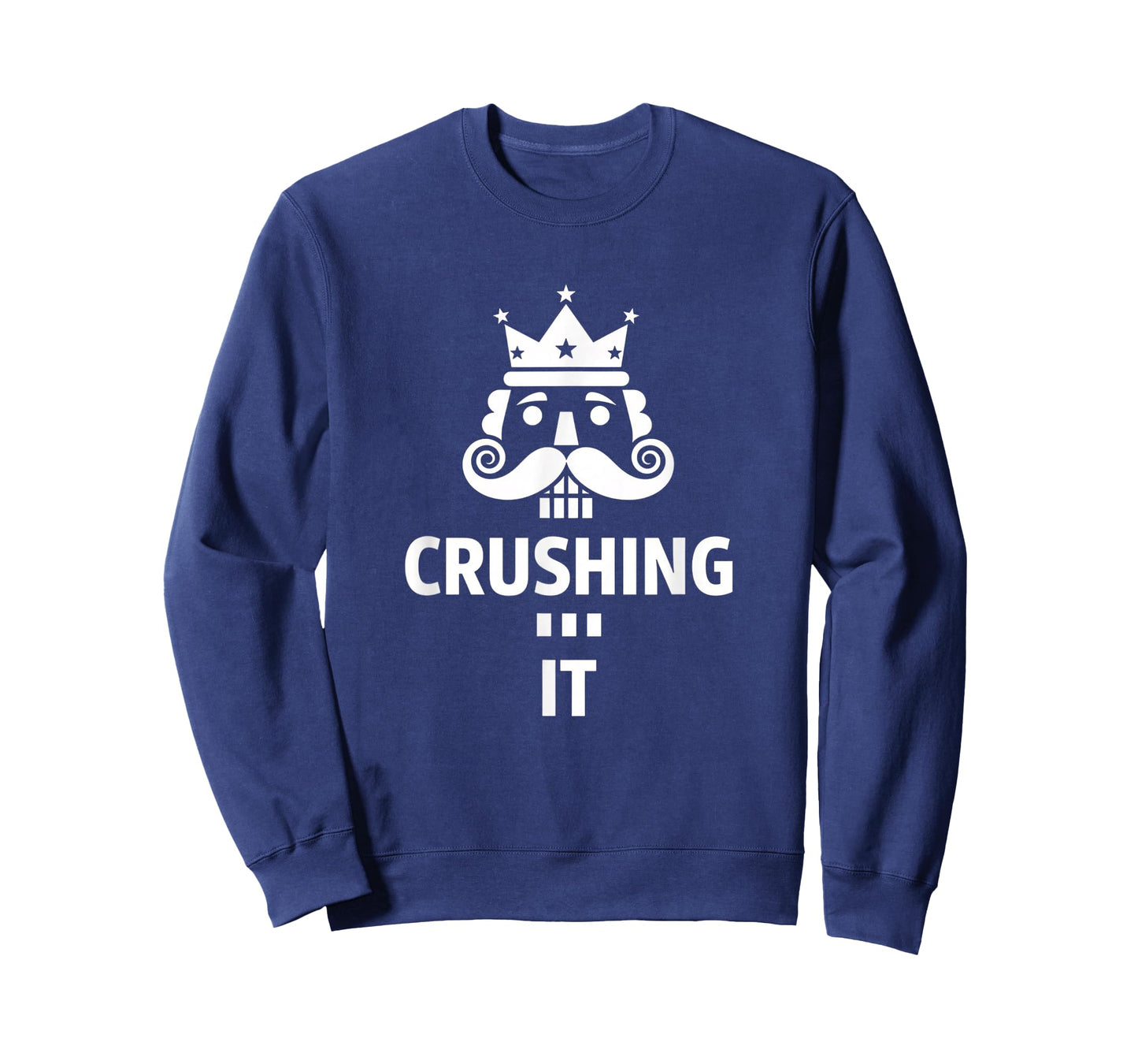 Christmas Crushing It Nutcracker - Funny Retro Ugly Xmas Nut T-Shirt