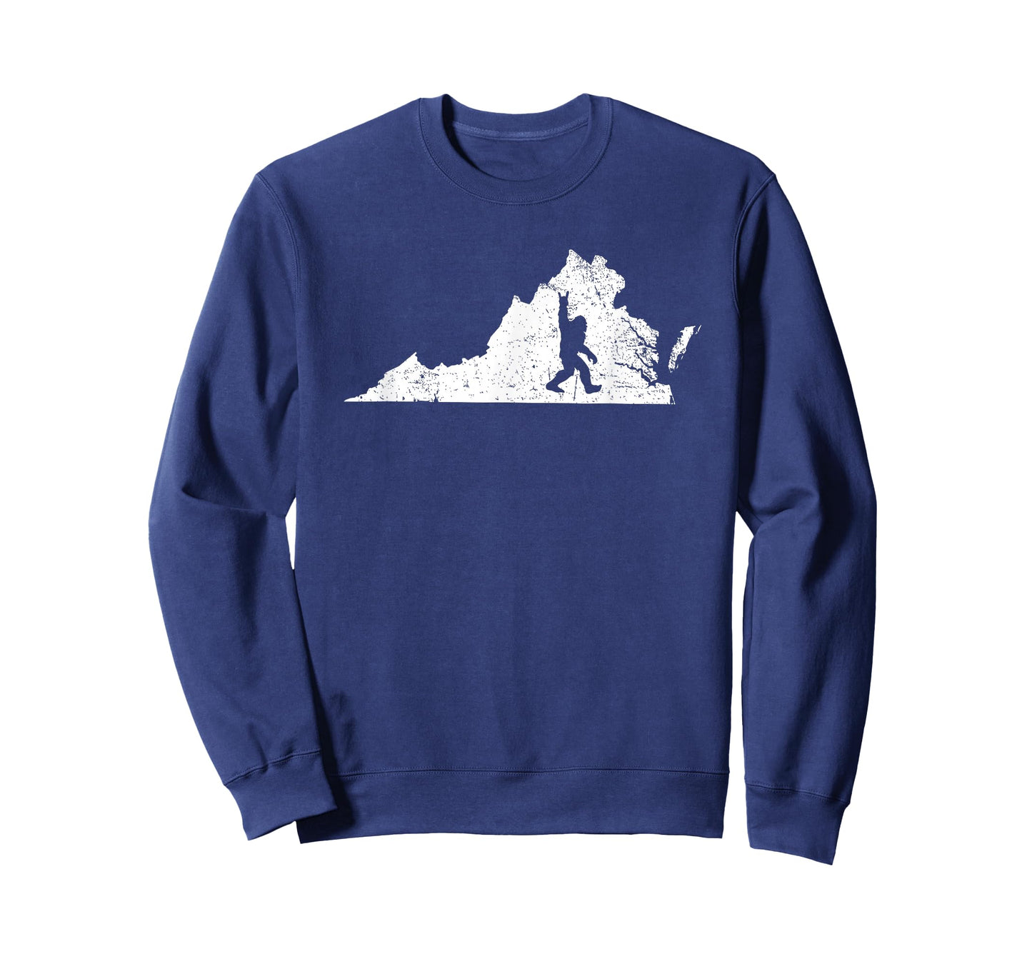 Virginia Bigfoot Sasquatch Funny Appalachian Men Kids T-Shirt