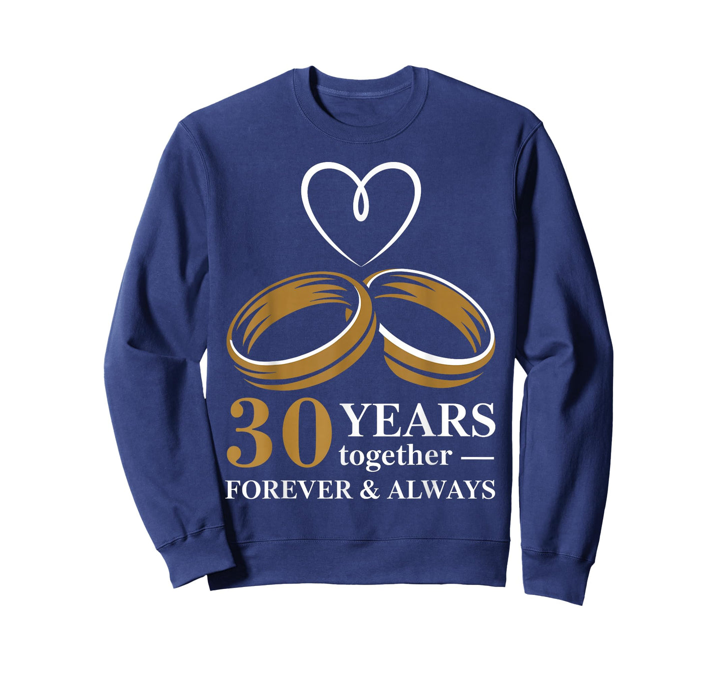 30th Wedding Anniversary Shirt for Couple - 30 Years Wedding T-Shirt