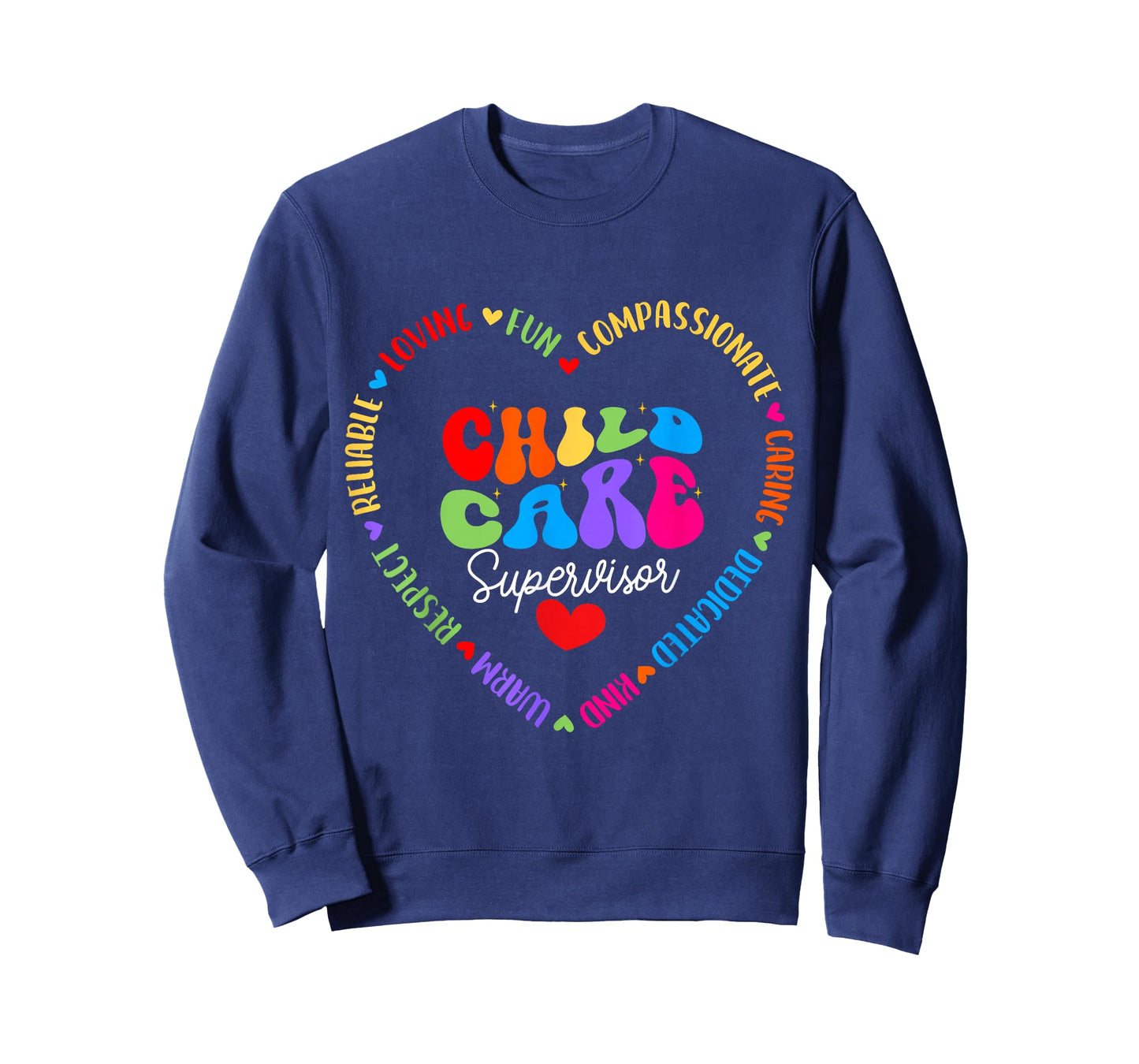 Childcare Supervisor Daycare Crew School Provider Teacher T-Shirt