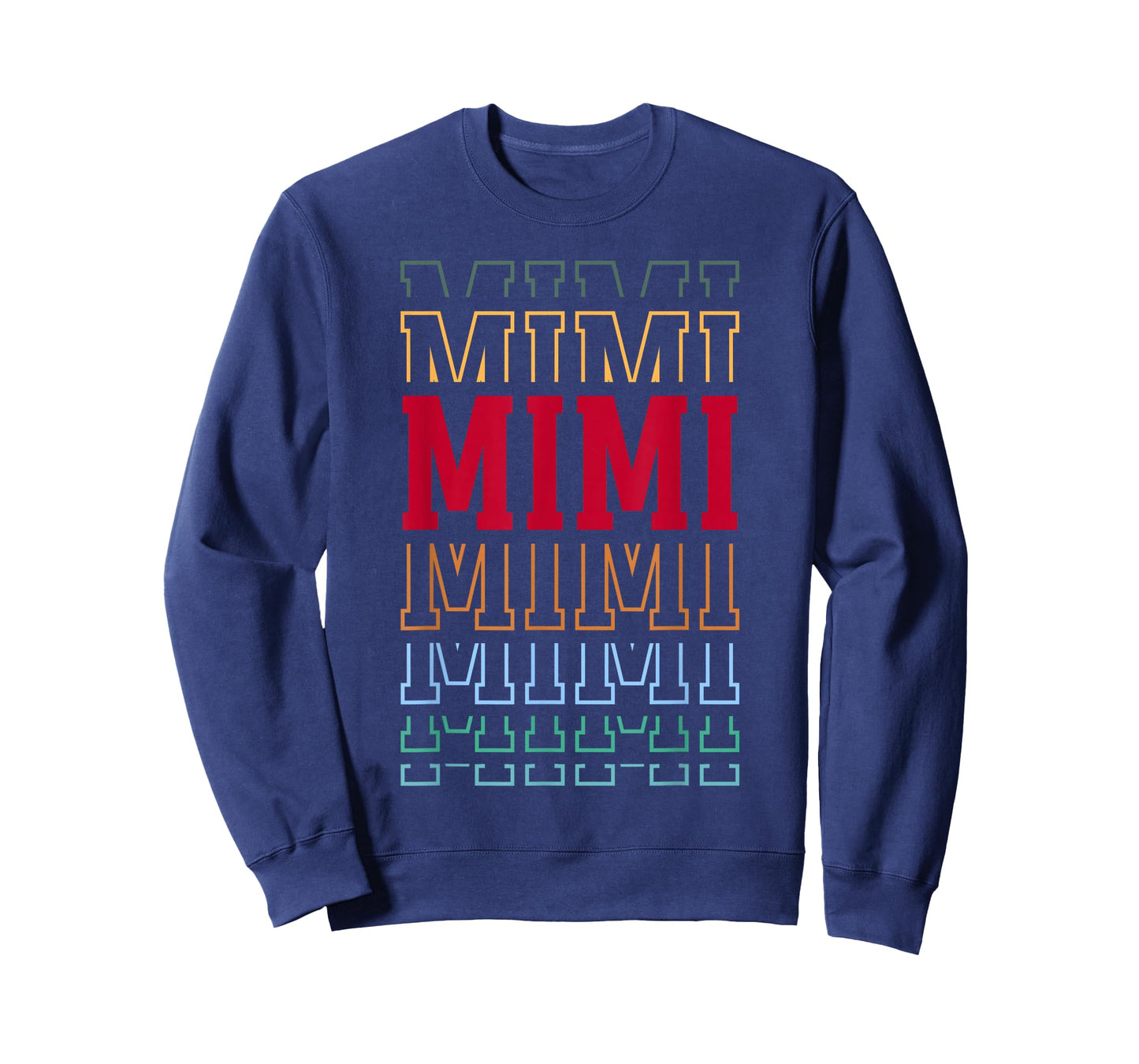 Mimi Funny Athletic Lettering Mother's Day Grandma T-Shirt